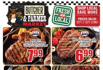 Butcher & Farmer Market Weekly Ad September 2 - 8, 2026
