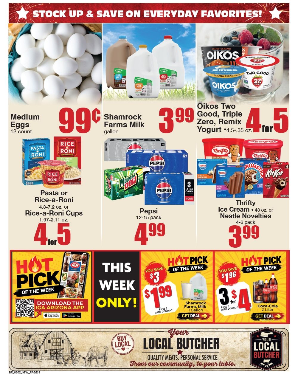 Butcher & Farmer Market Weekly Ad September 2 - 8, 2026