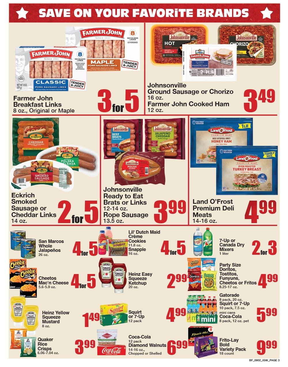 Butcher & Farmer Market Weekly Ad September 2 - 8, 2026