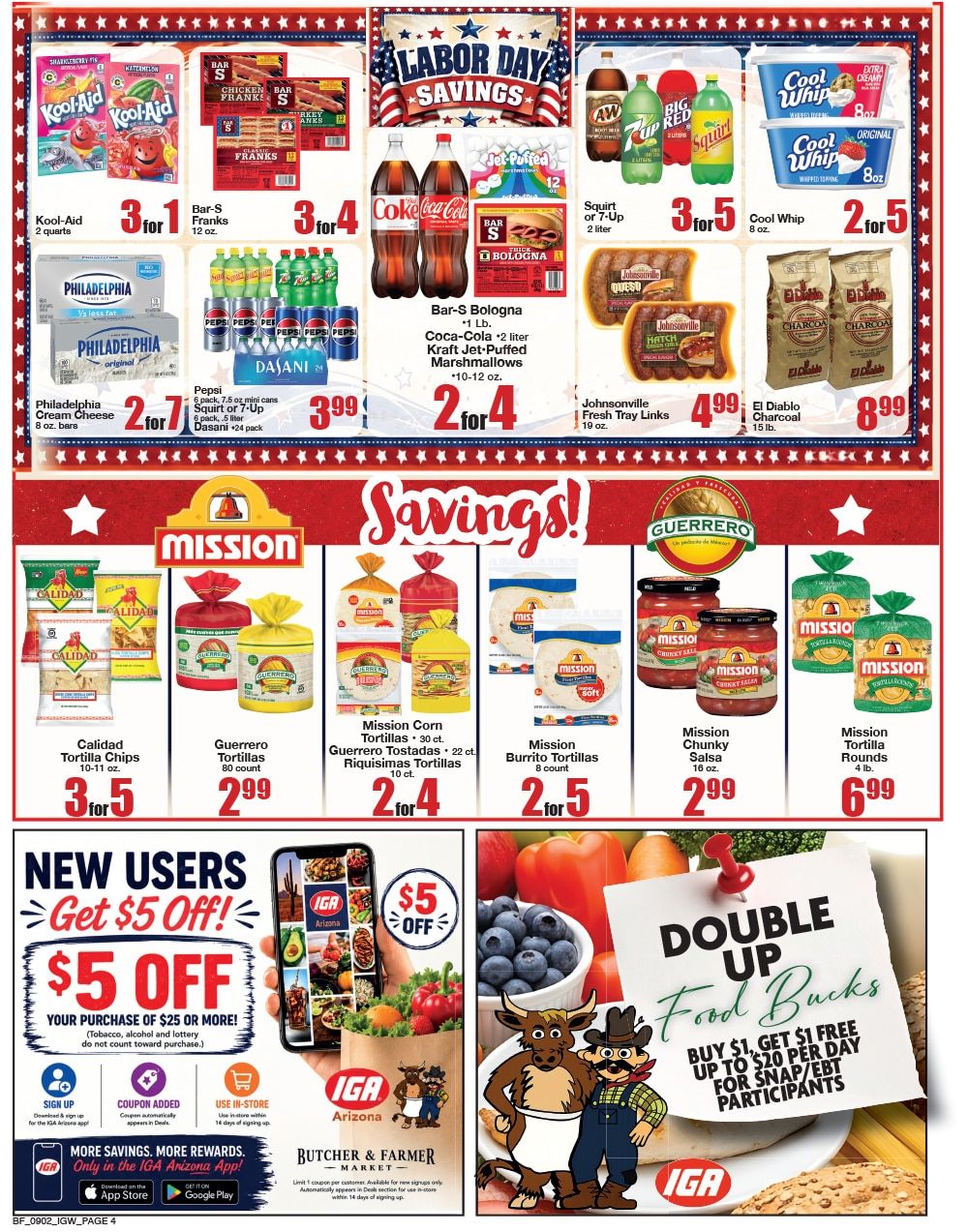 Butcher & Farmer Market Weekly Ad September 2 - 8, 2026