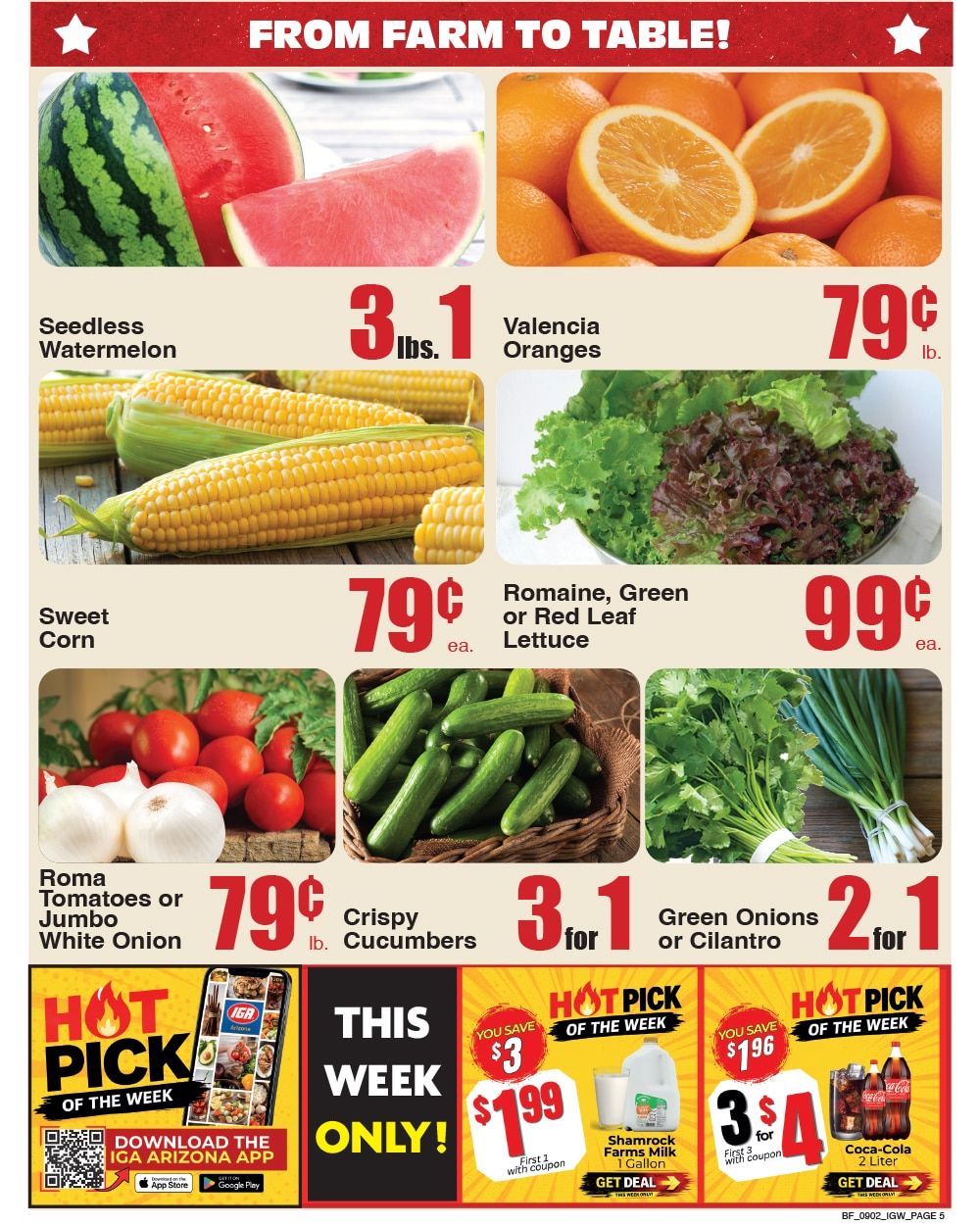 Butcher & Farmer Market Weekly Ad September 2 - 8, 2026