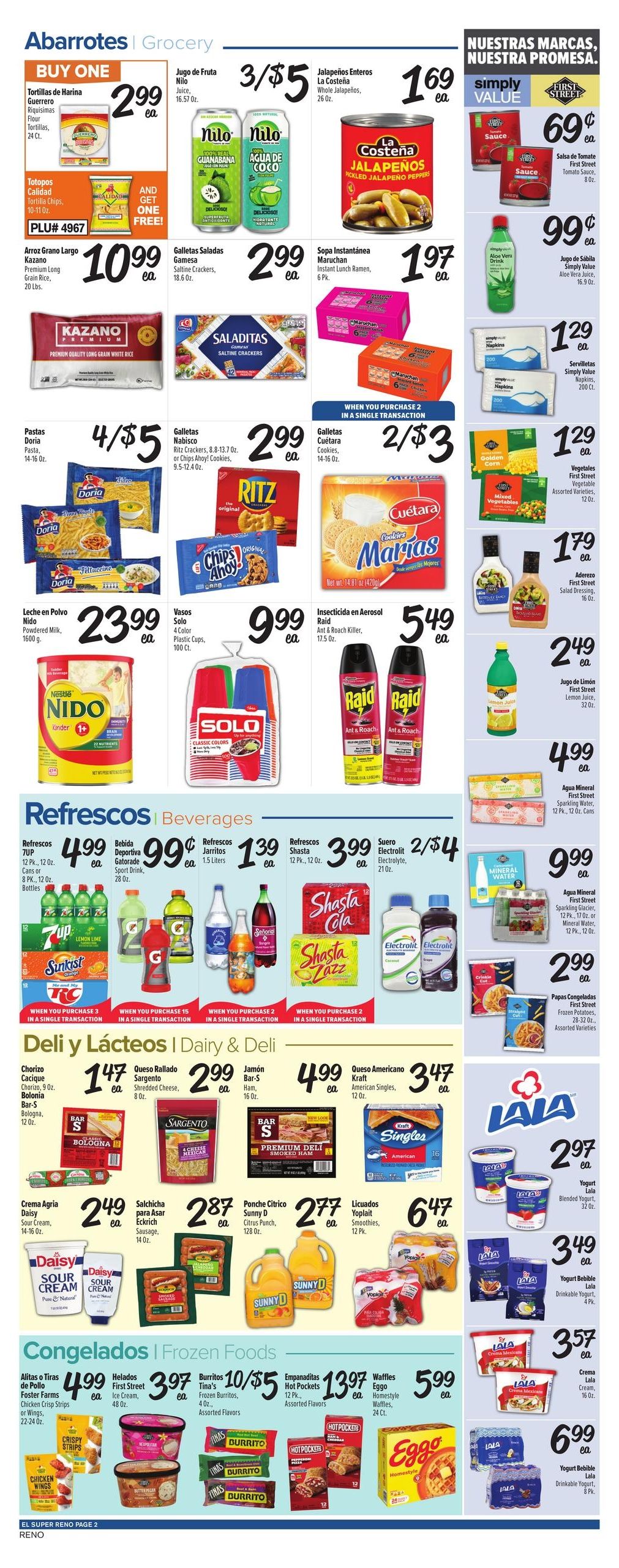 El Super (Loyalton Area, CA) Weekly Ad September 2 - 8, 2026