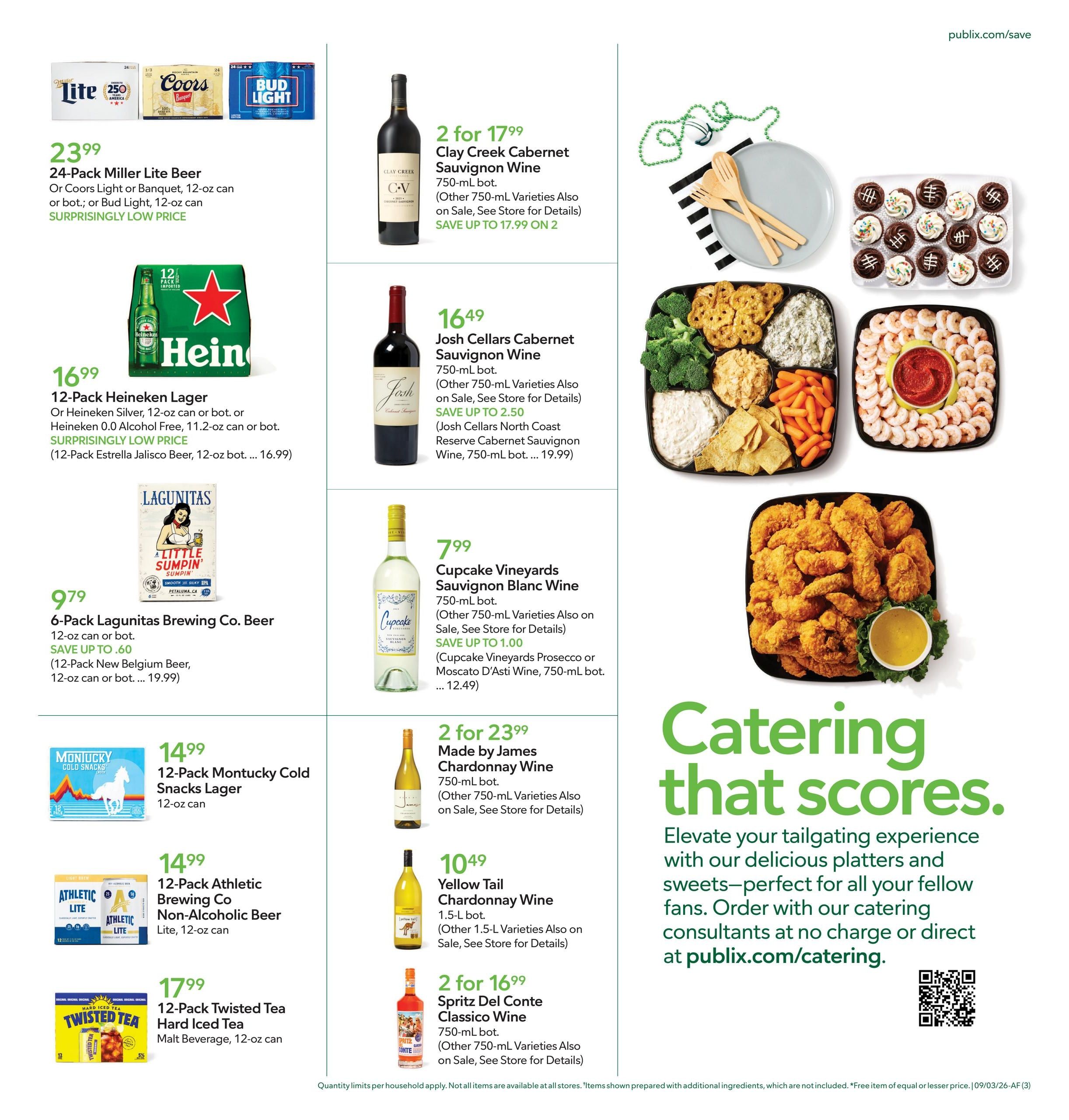 Publix (Anniston Area, AL) Weekly Ad September 2 - 8, 2026