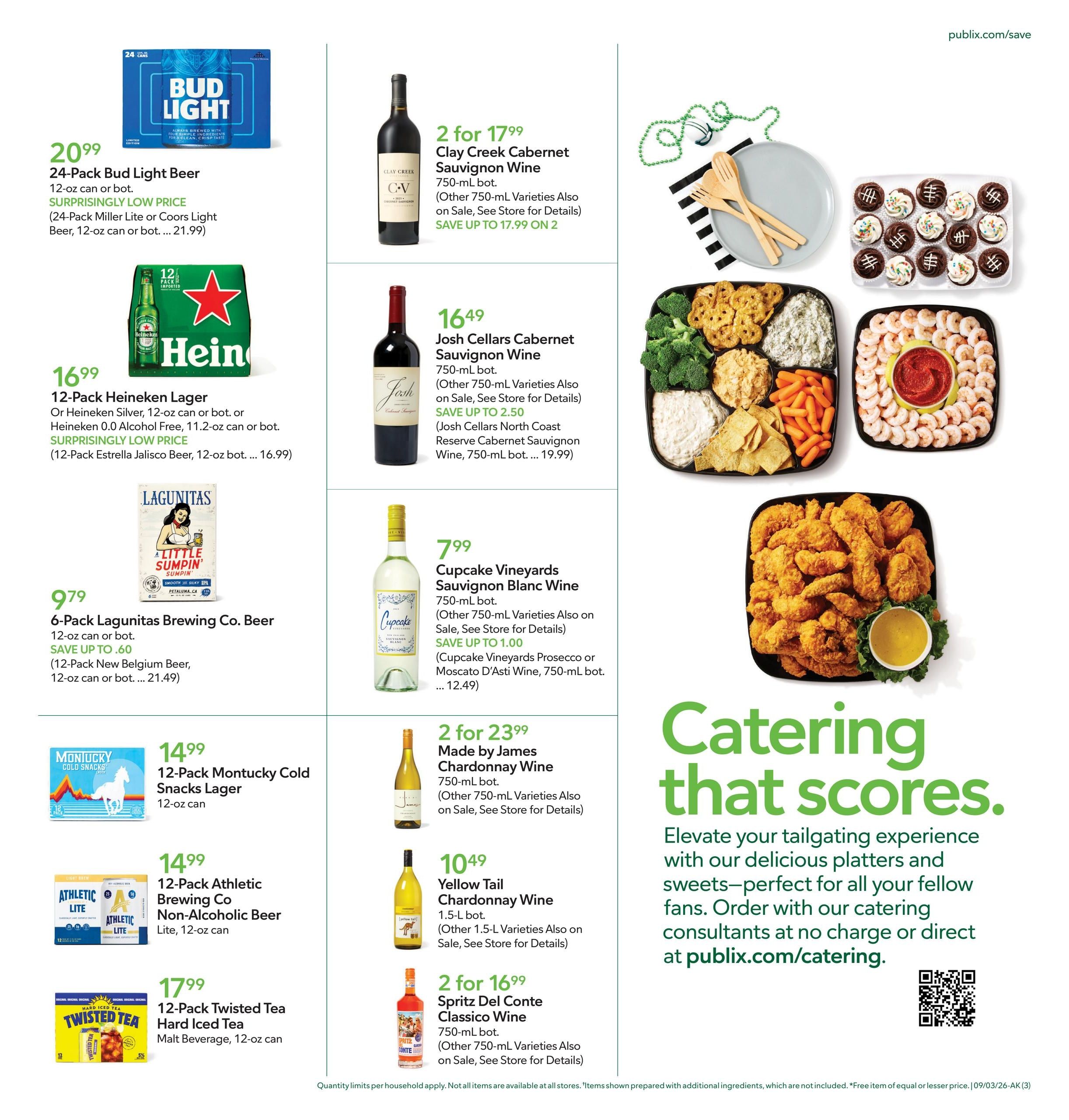 Publix (Phenix City-Smiths Station Area, AL) Weekly Ad September 2 - 8, 2026