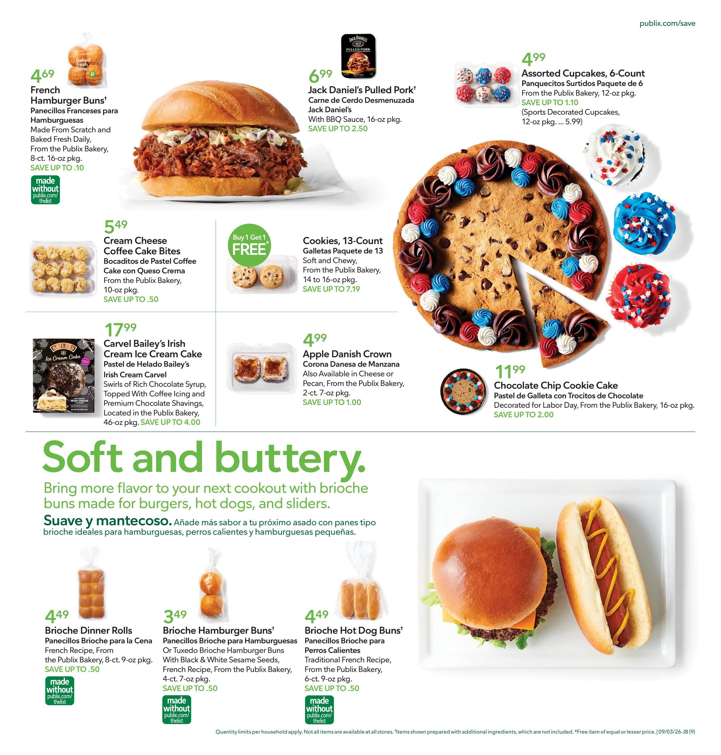 Publix (Savannah Area, GA) Anuncio Semanal Español Weekly Ad September 2 - 8, 2026