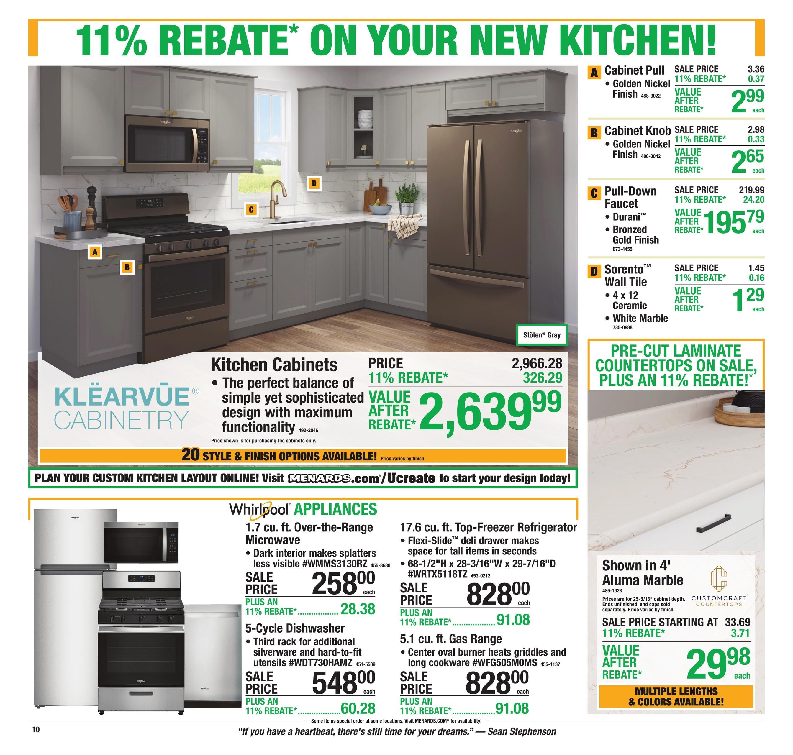 Menards (Buffalo Area, WY) 11% Rebate Sale Weekly Ad September 2 - 13, 2026