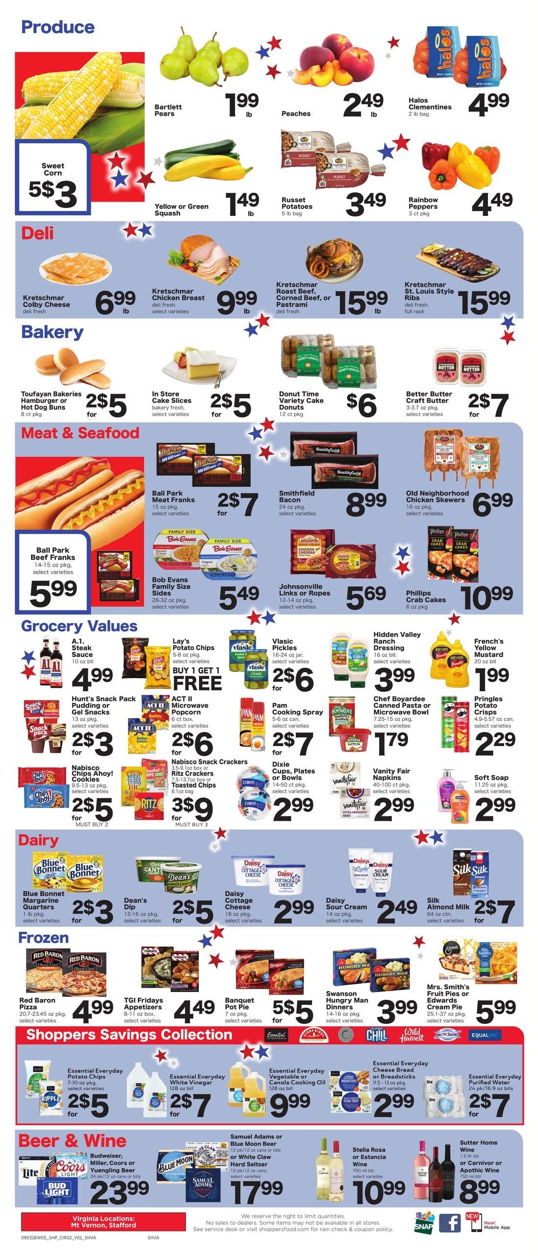 Shoppers (Fort Washington Area, MD) Weekly Savings Weekly Ad September 3 - 9, 2026