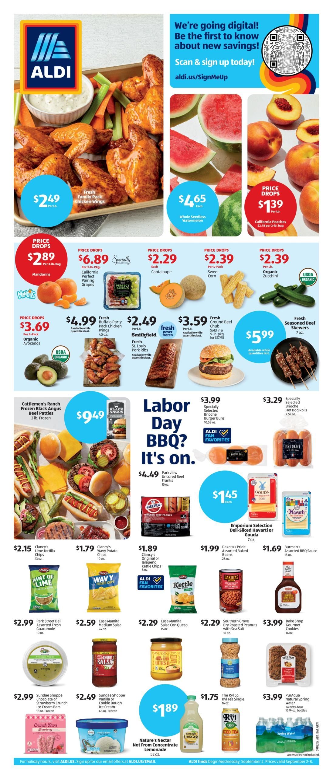 ALDI (Caledonia Area, IL) Weekly Ad September 2 - 8, 2026