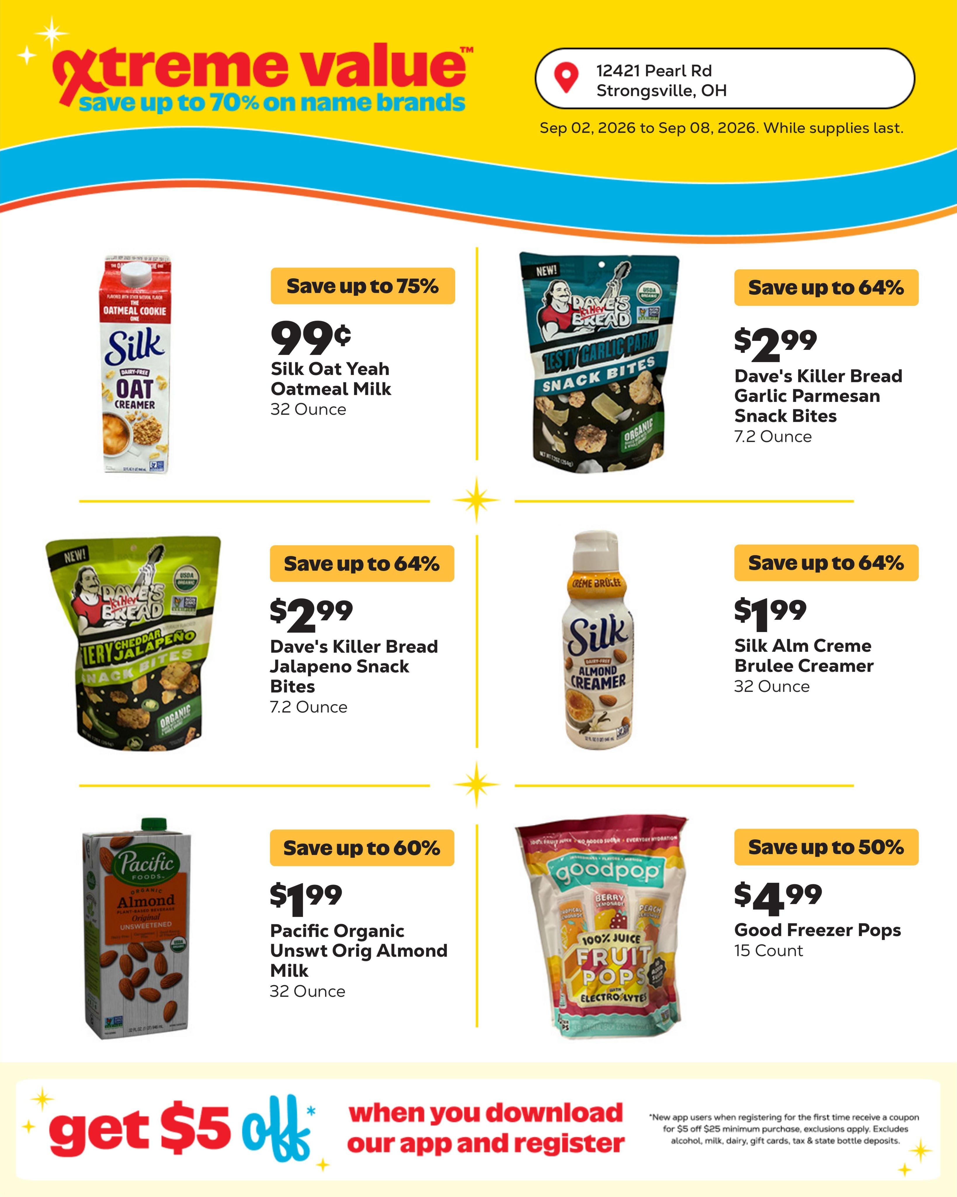 Grocery Outlet (Akron Area, OH) Weekly Ad September 2 - 8, 2026