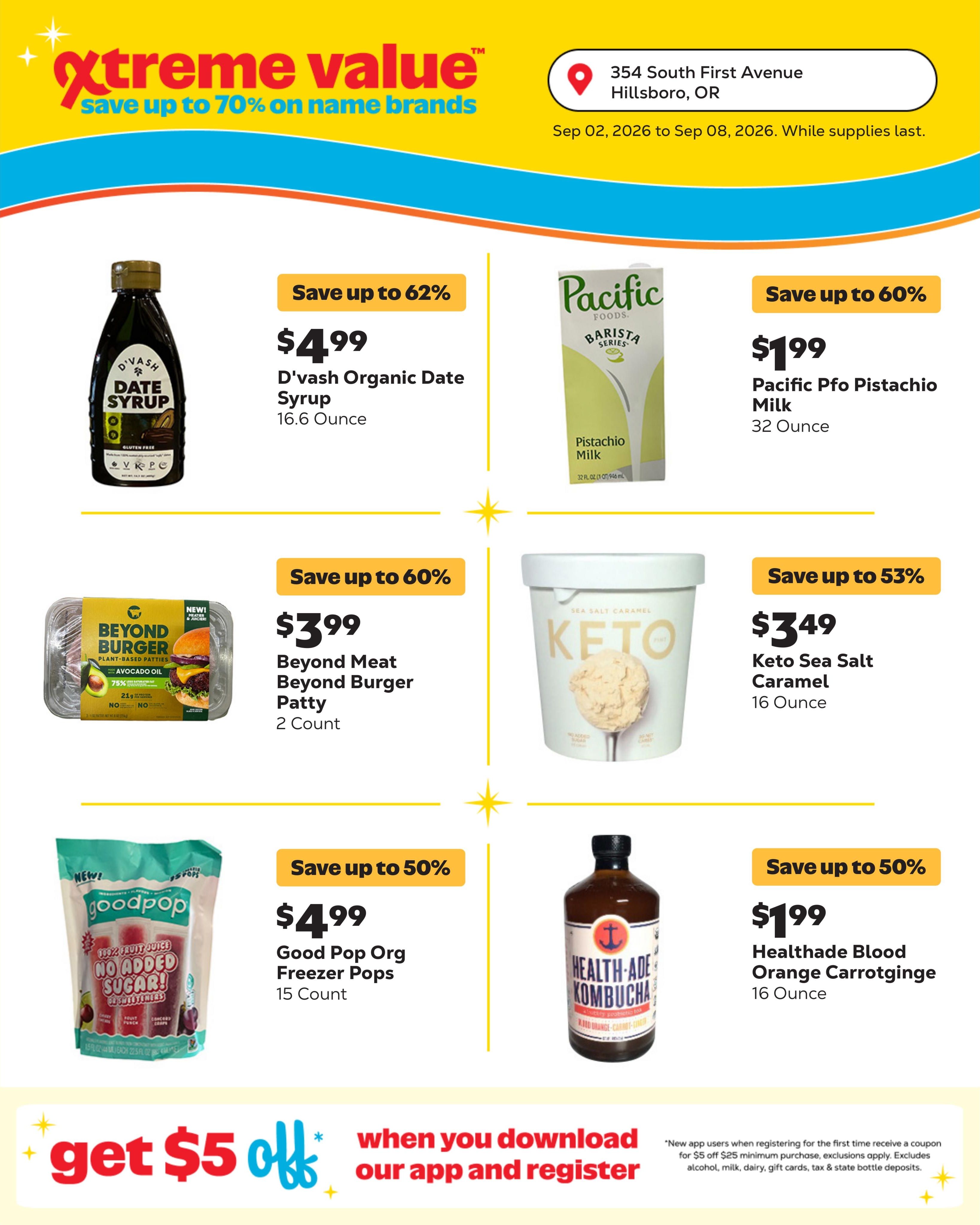 Grocery Outlet (Hillsboro Area, OR) Weekly Ad September 2 - 8, 2026