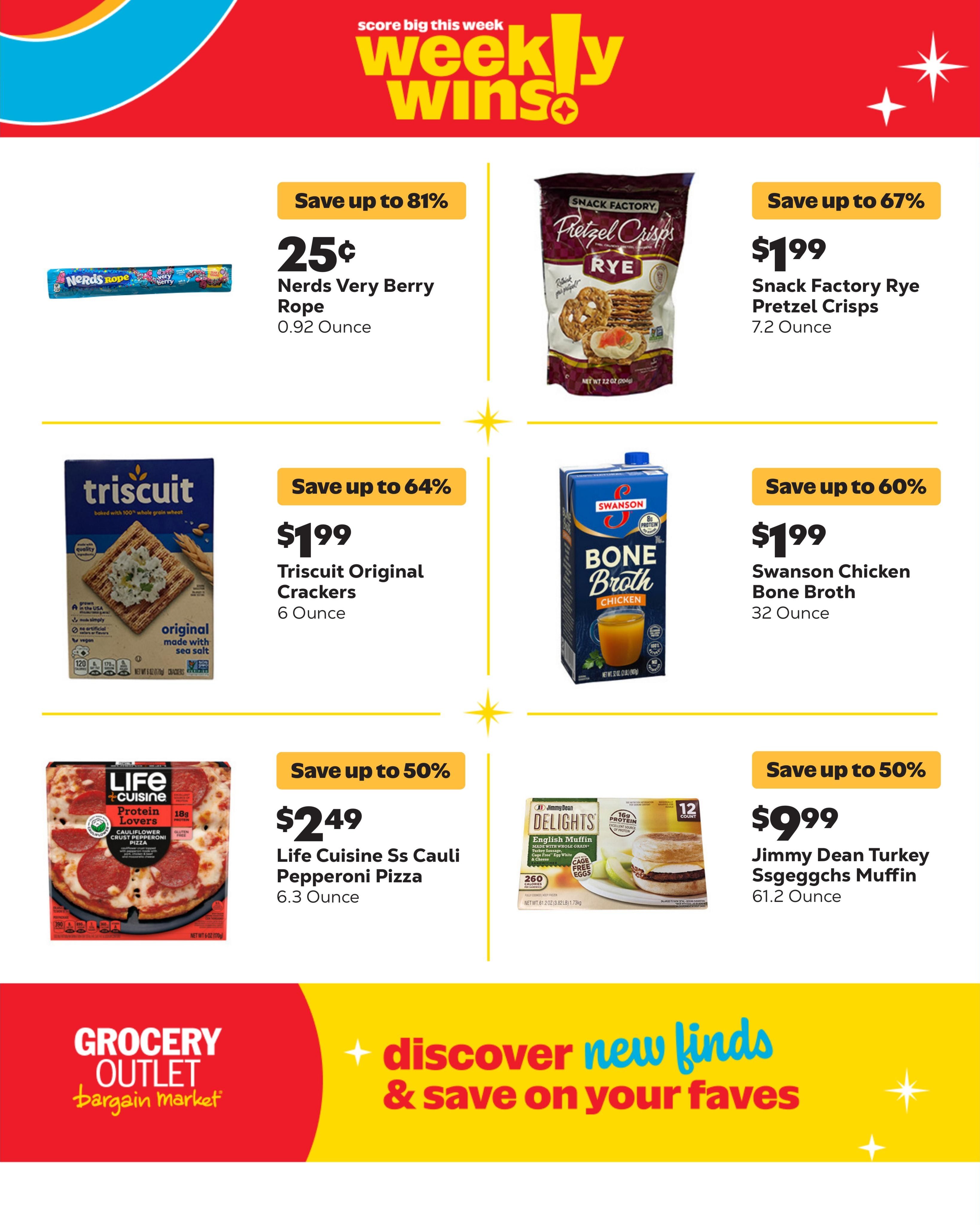 Grocery Outlet (Thousand Oaks Area, CA) Weekly Ad September 2 - 8, 2026