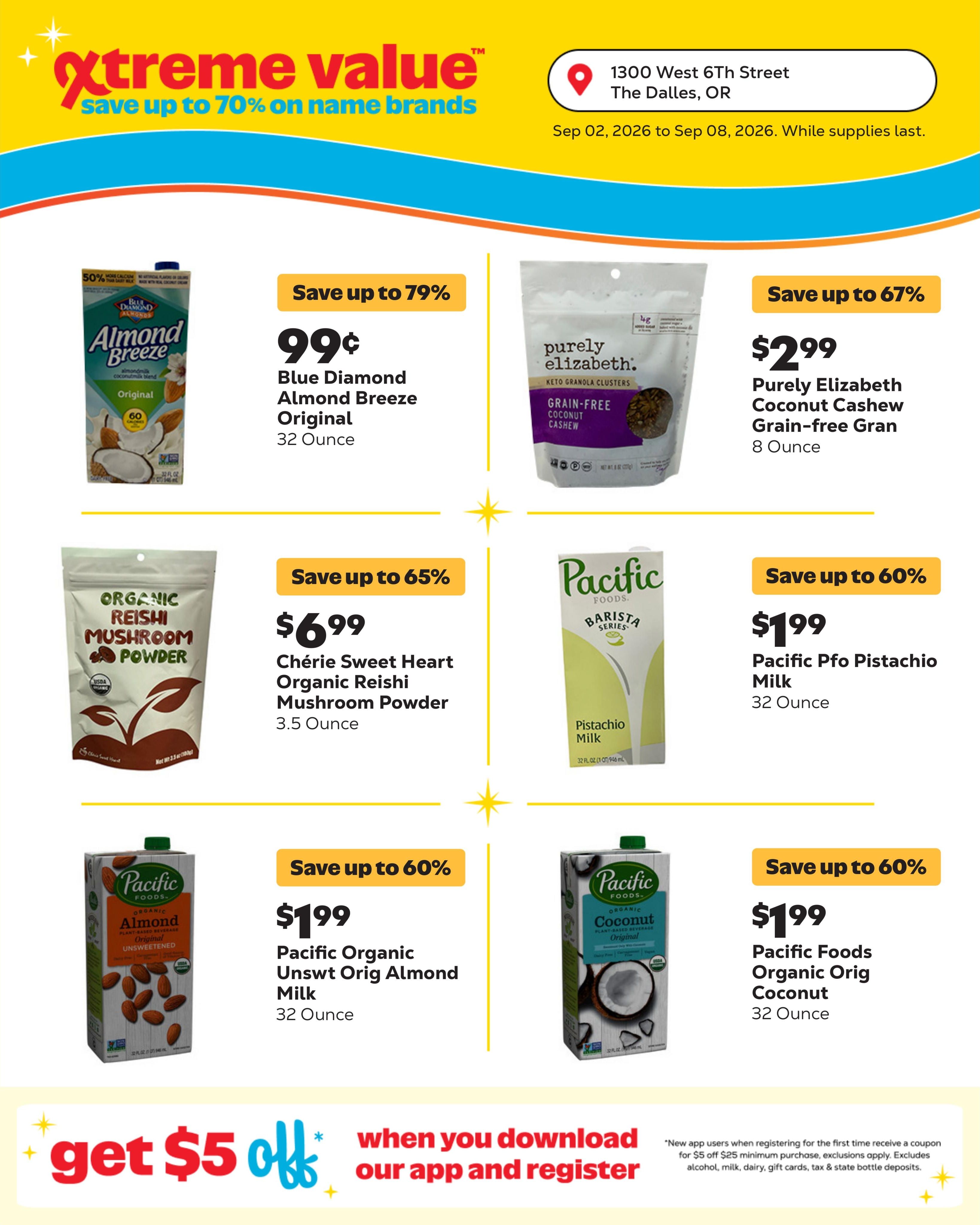 Grocery Outlet (White Salmon Area, WA) Weekly Ad September 2 - 8, 2026