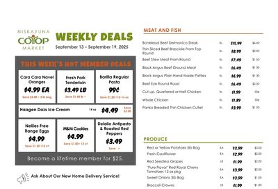 Niskayuna Co-op Weekly Ad September 13 - 19, 2026