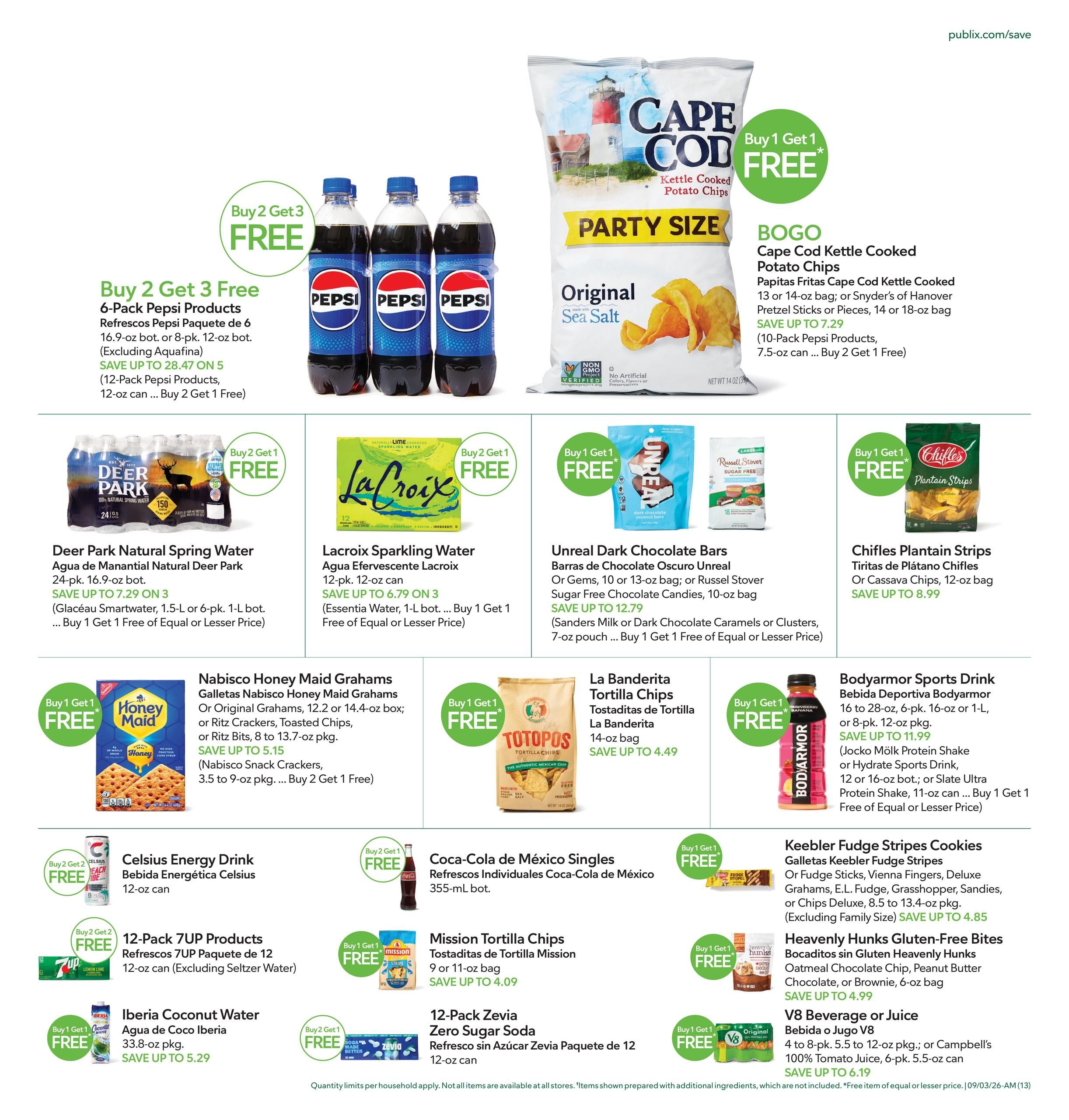 Publix (Atlanta Area, GA) Anuncio Semanal Español Weekly Ad September 2 - 8, 2026