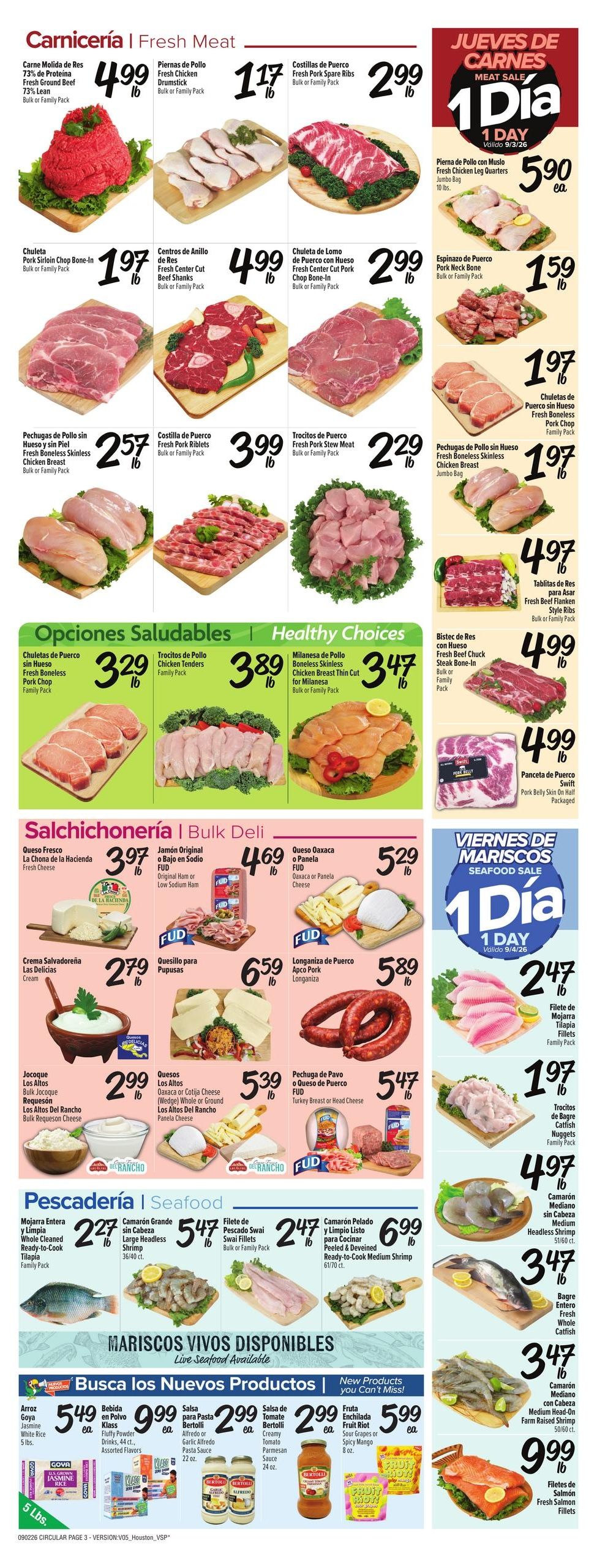 Fiesta Mart (Baytown Area, TX) Weekly Ad September 2 - 8, 2026