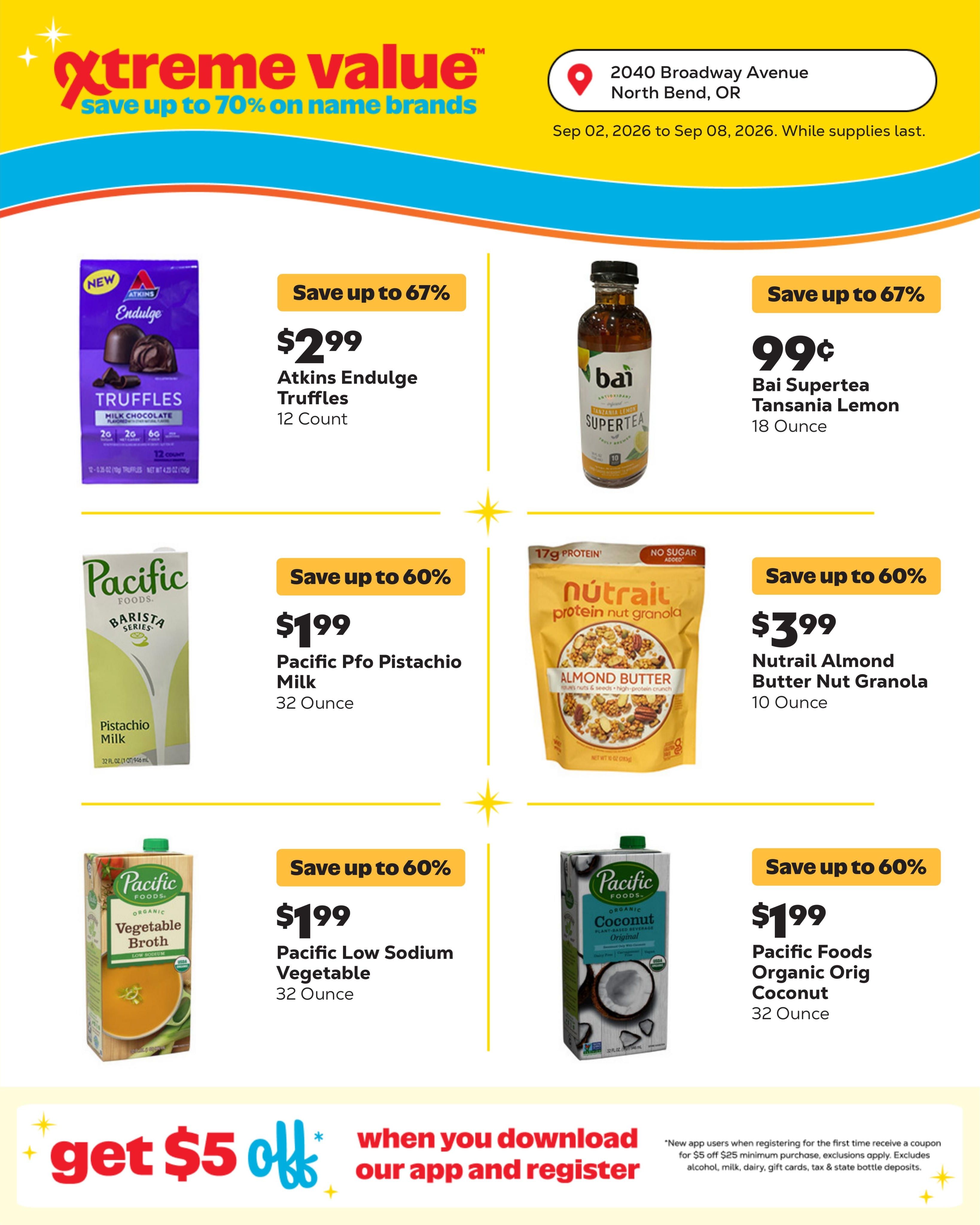 Grocery Outlet (Coos Bay Area, OR) Weekly Ad September 2 - 8, 2026