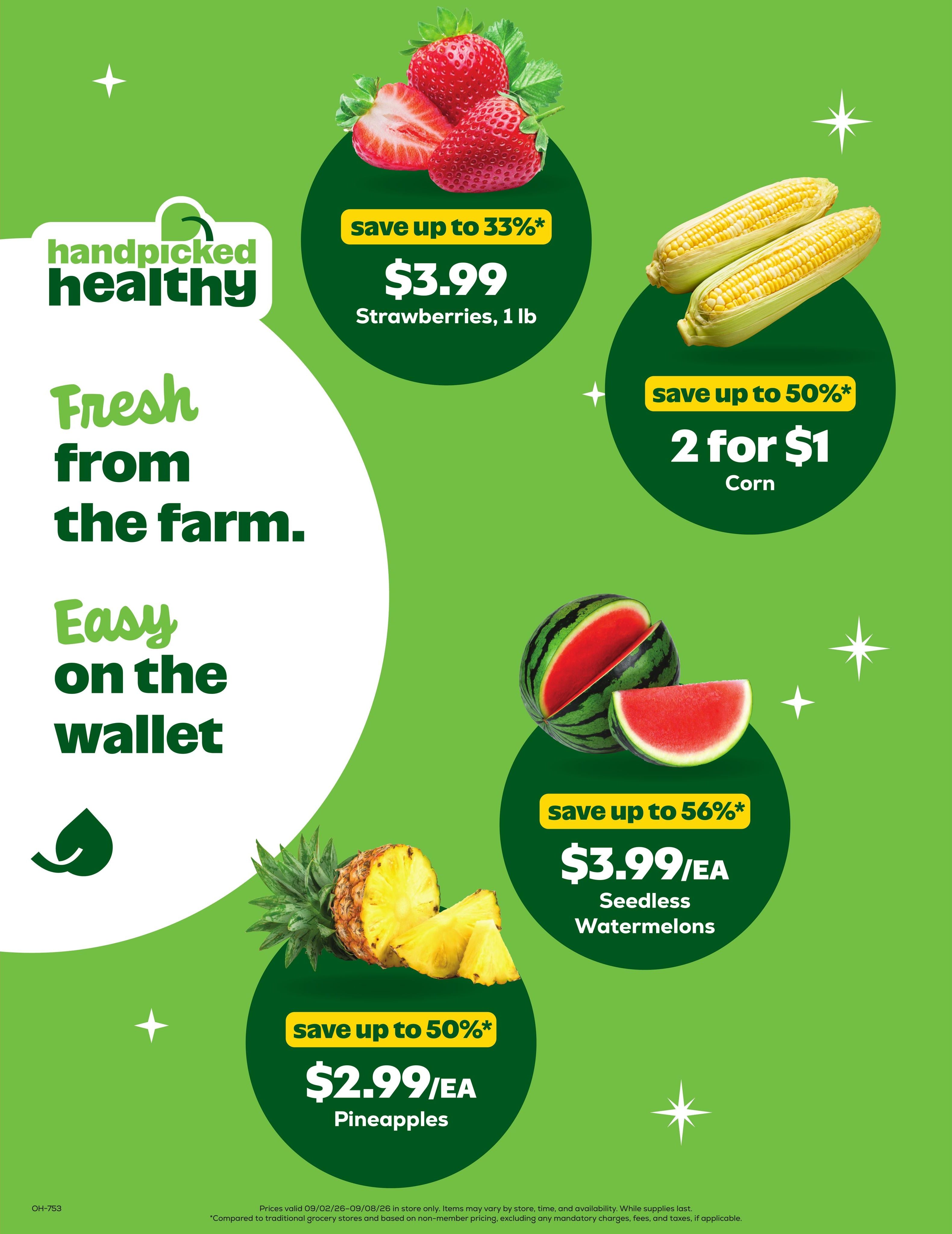 Grocery Outlet (East Liverpool Area, OH) Weekly Ad September 2 - 8, 2026