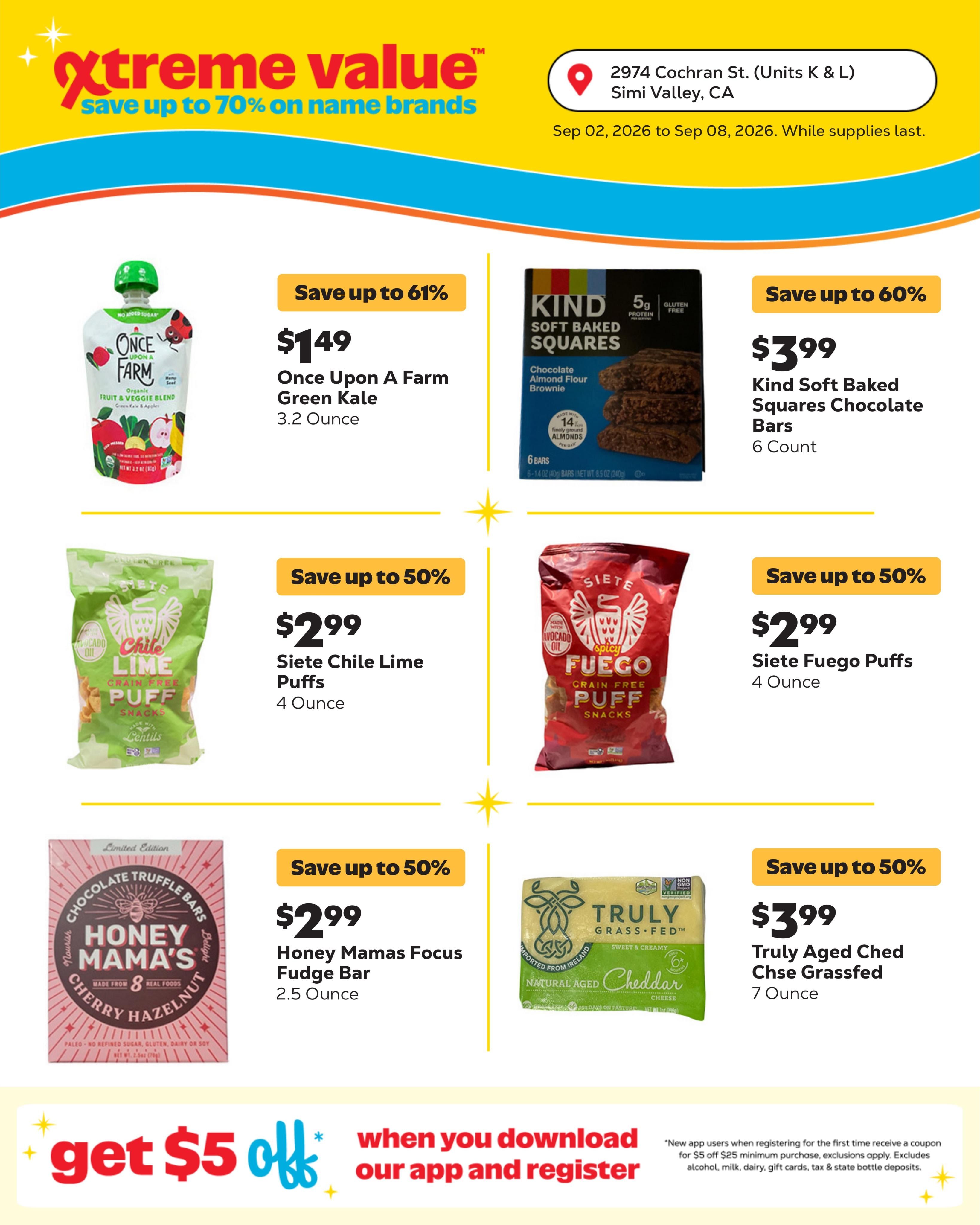 Grocery Outlet (Simi Valley Area, CA) Weekly Ad September 2 - 8, 2026