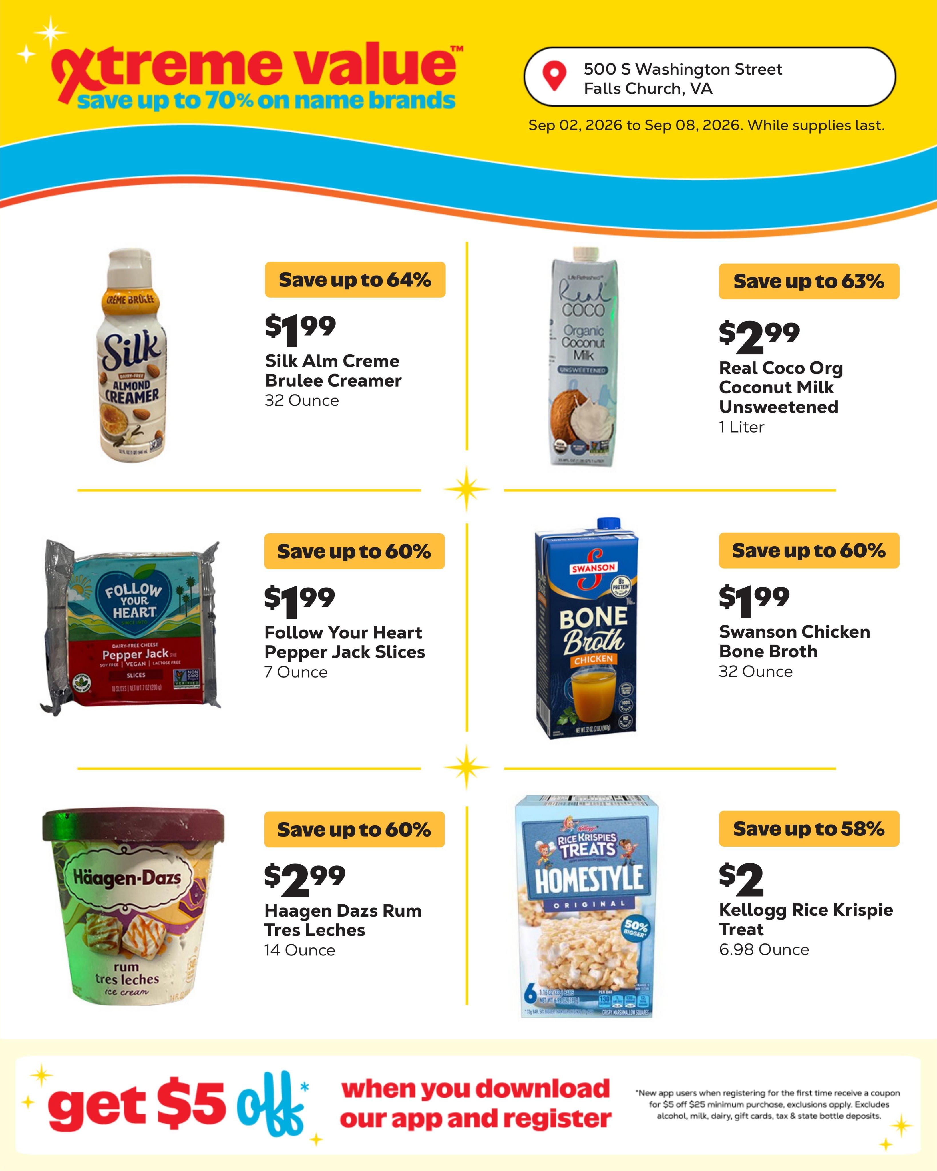Grocery Outlet (Parcel Return Service Area, DC) Weekly Ad September 2 - 8, 2026