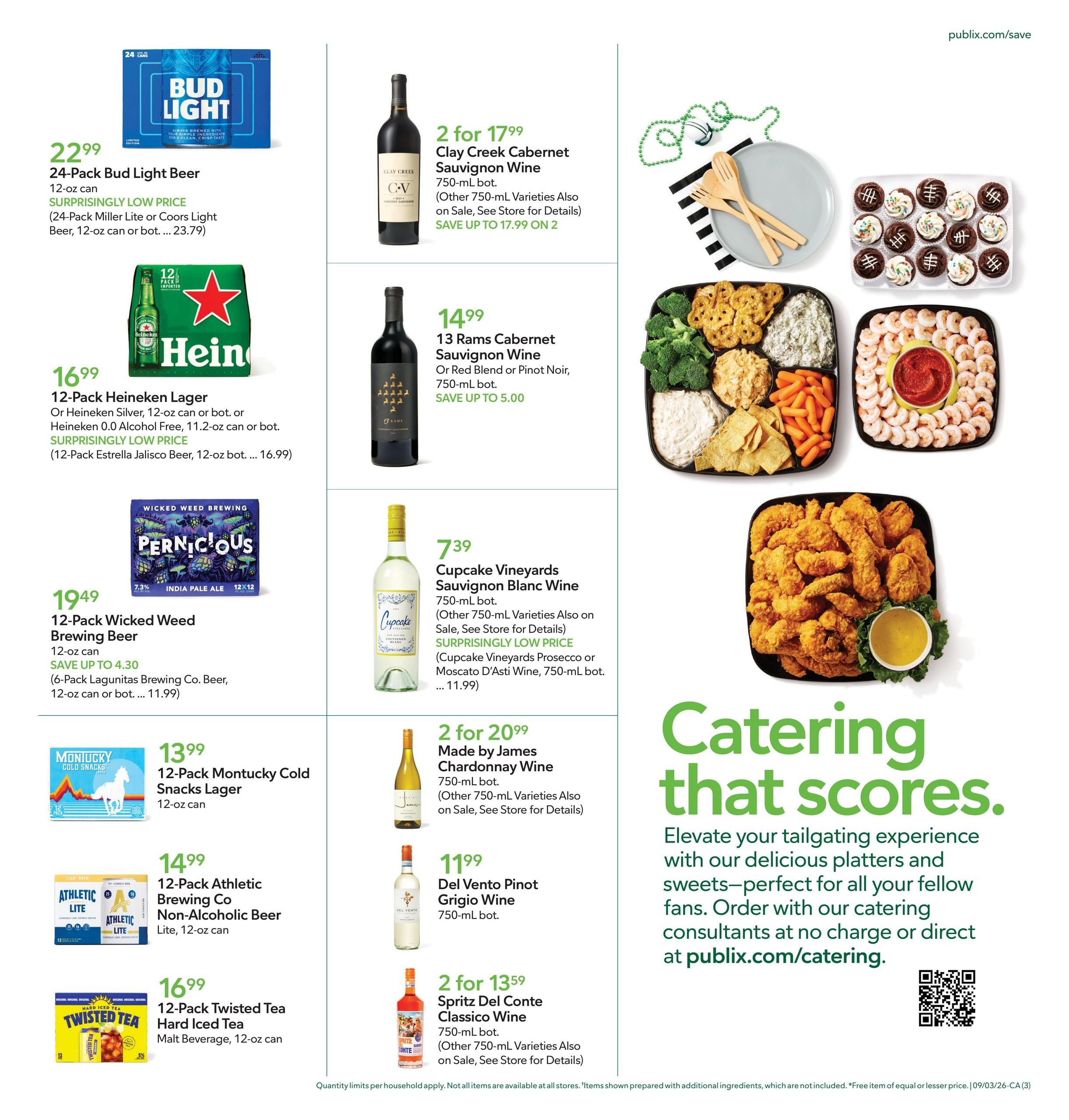 Publix (Charlotte Area, NC) Weekly Ad September 2 - 8, 2026