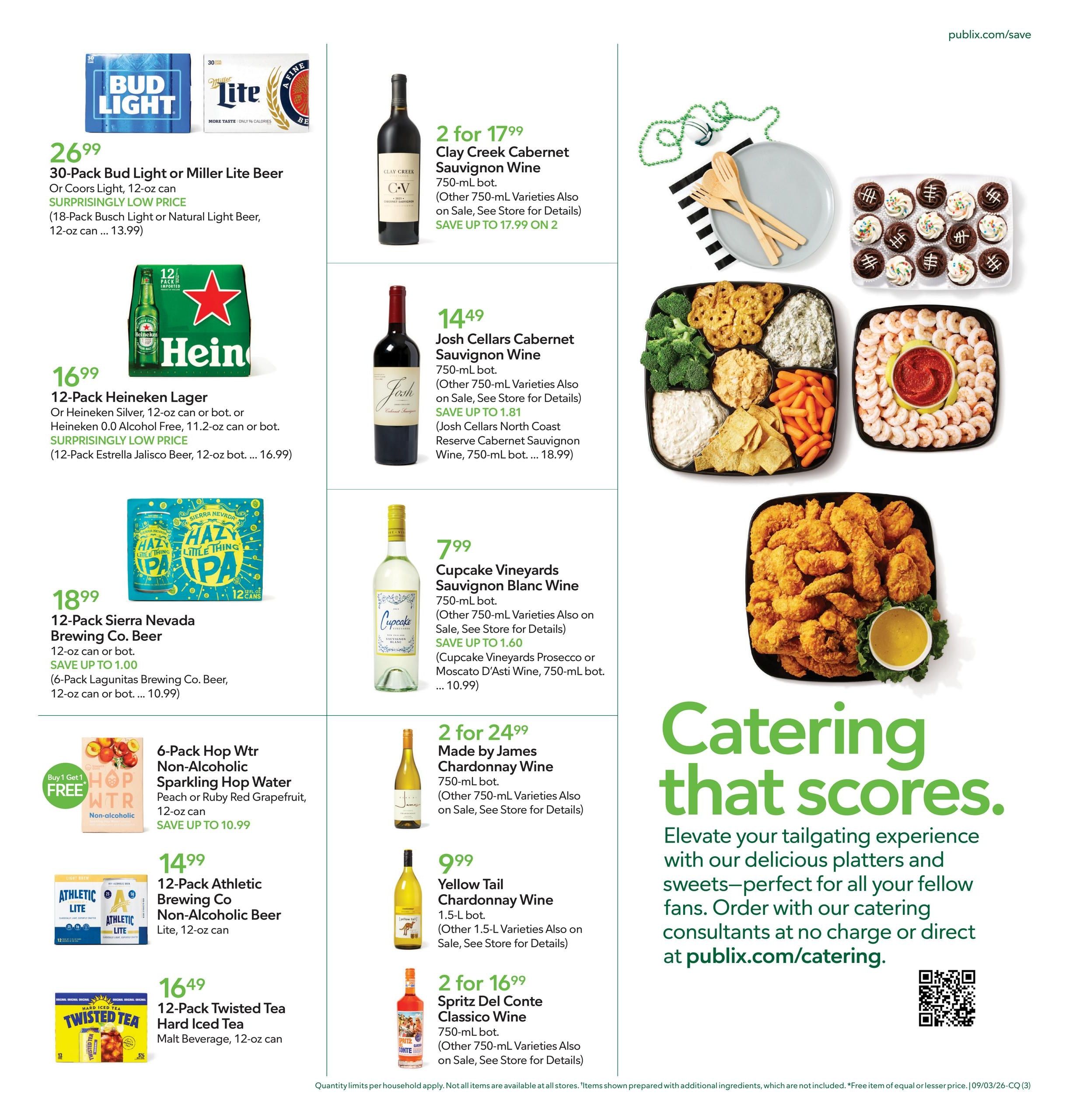 Publix (Dalton Area, GA) Weekly Ad September 2 - 8, 2026