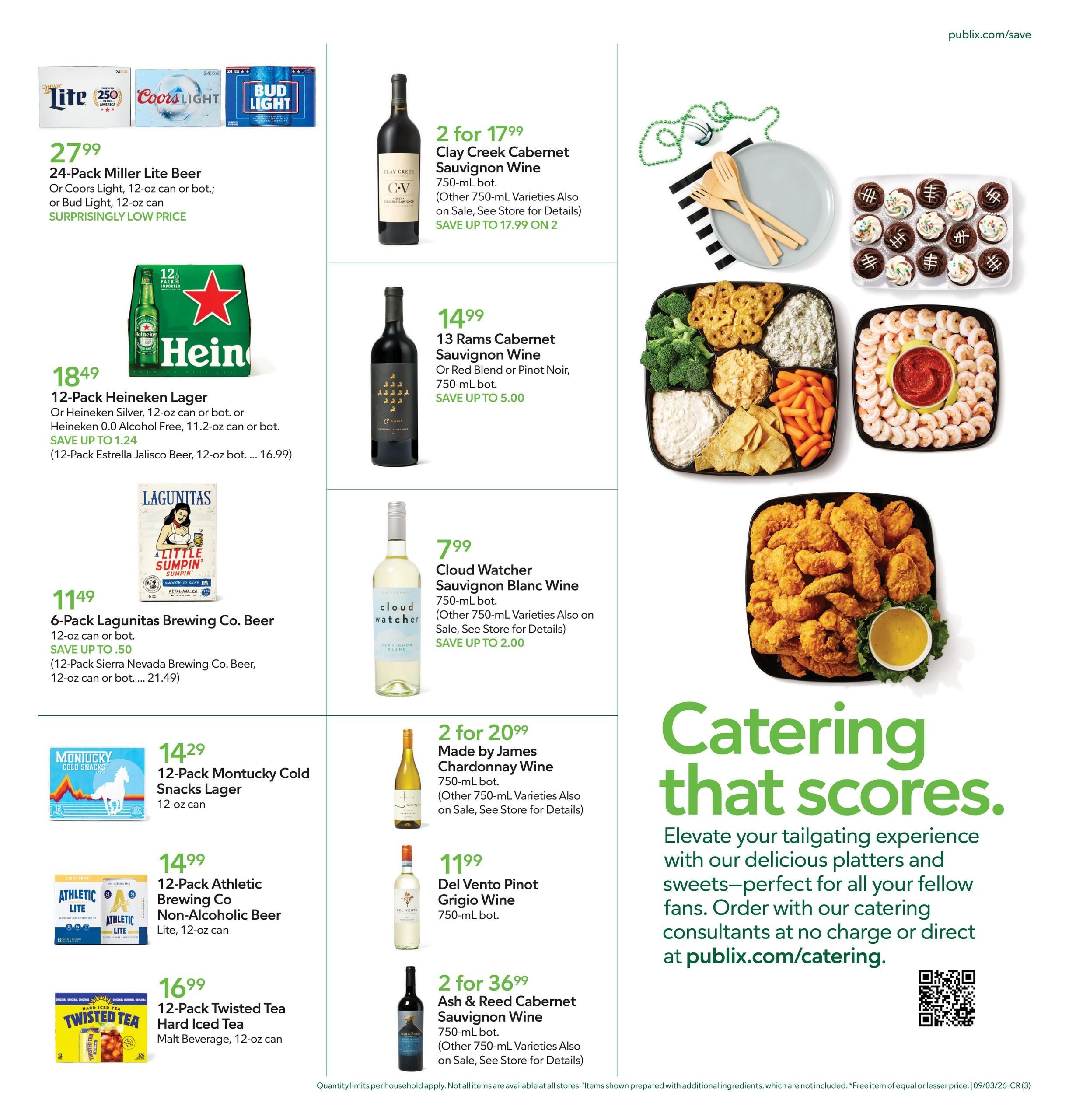Publix (Knoxville Area, TN) Weekly Ad September 2 - 8, 2026