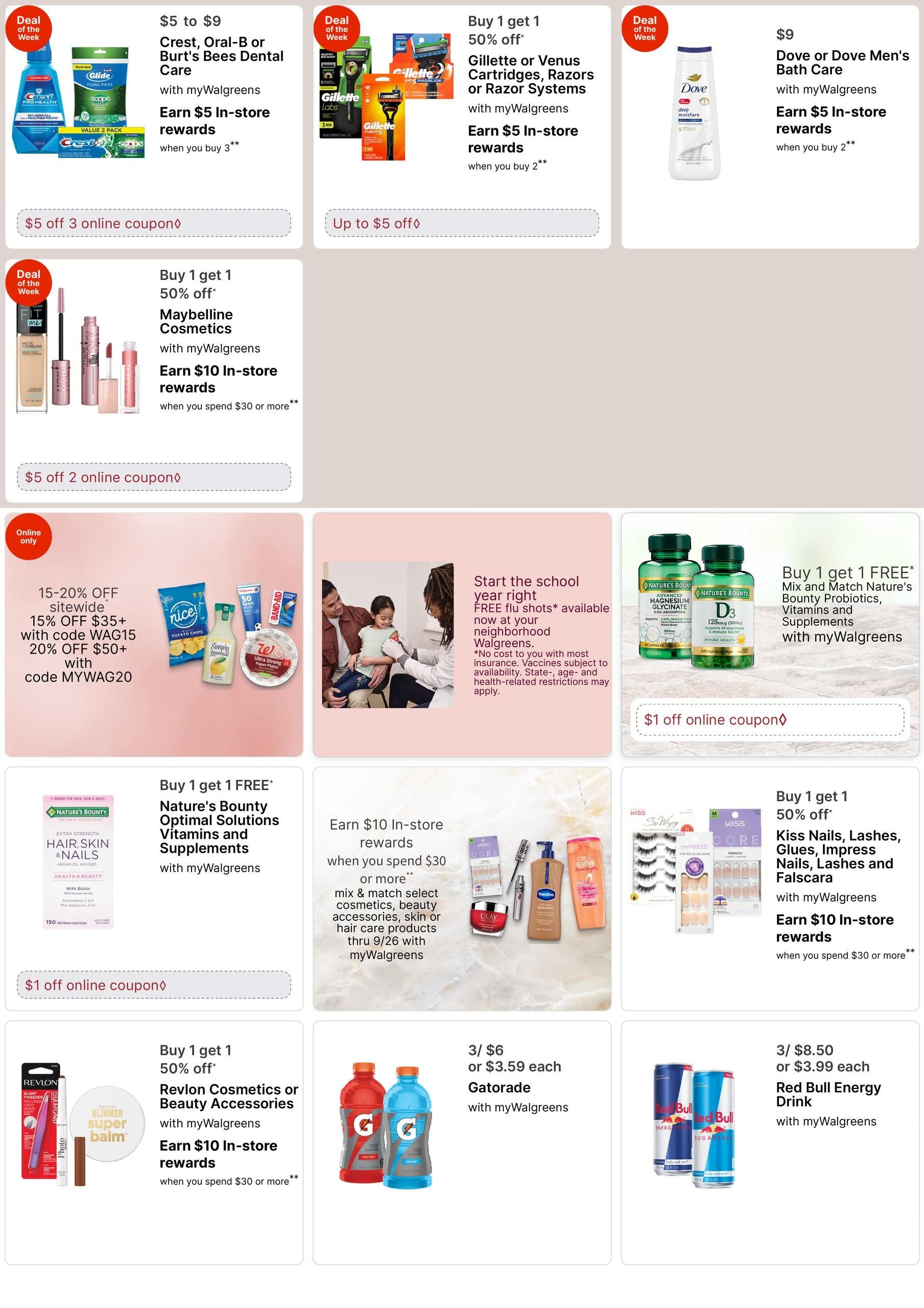 Walgreens (Brookville Area, IN) Weekly Ad September 6 - 12, 2026