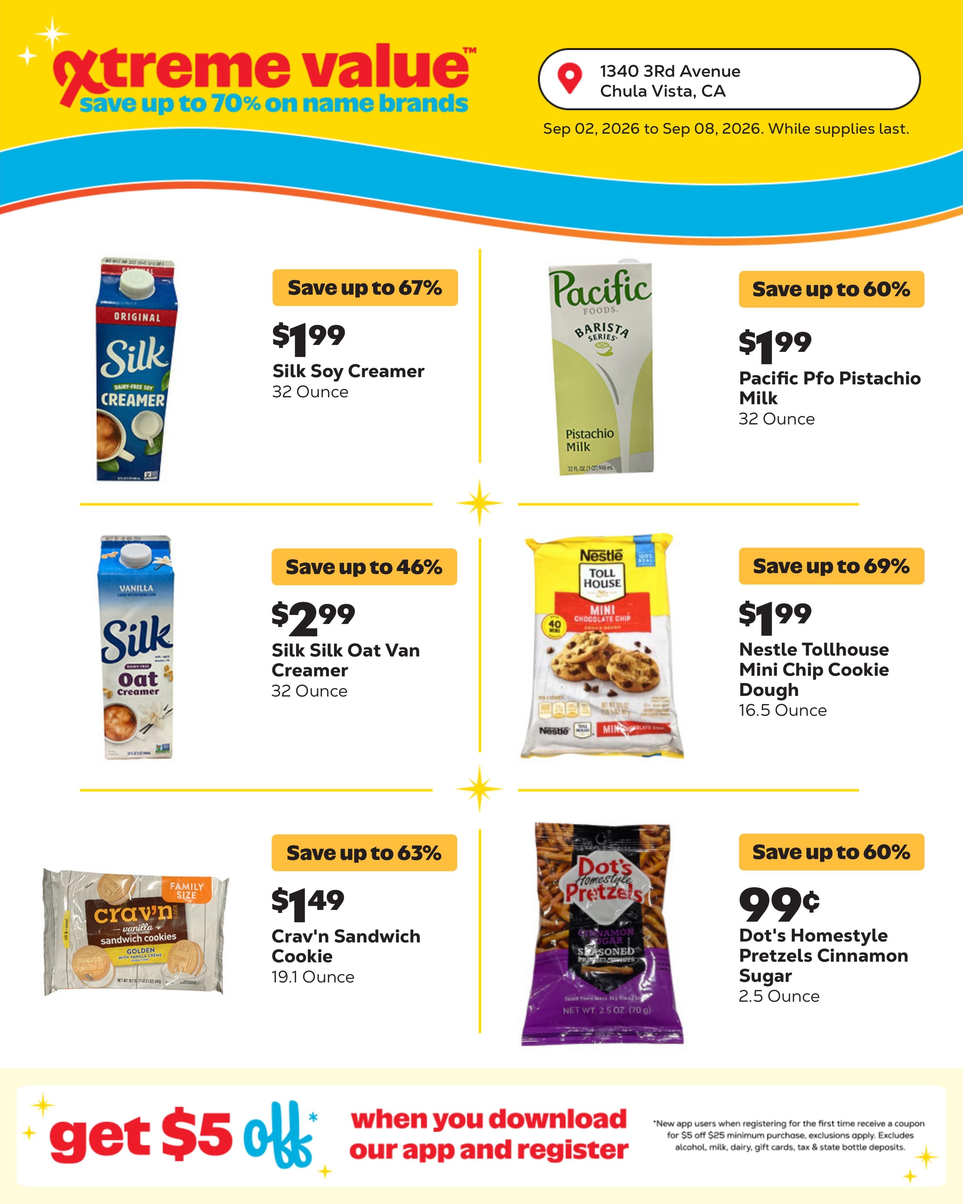 Grocery Outlet (Chula Vista Area, CA) Weekly Ad September 2 - 8, 2026
