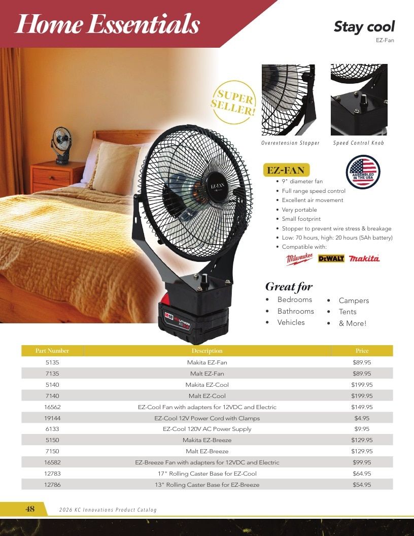KC Innovations Appliance Parts Catalog Weekly Ad January 1 - December 31, 2026