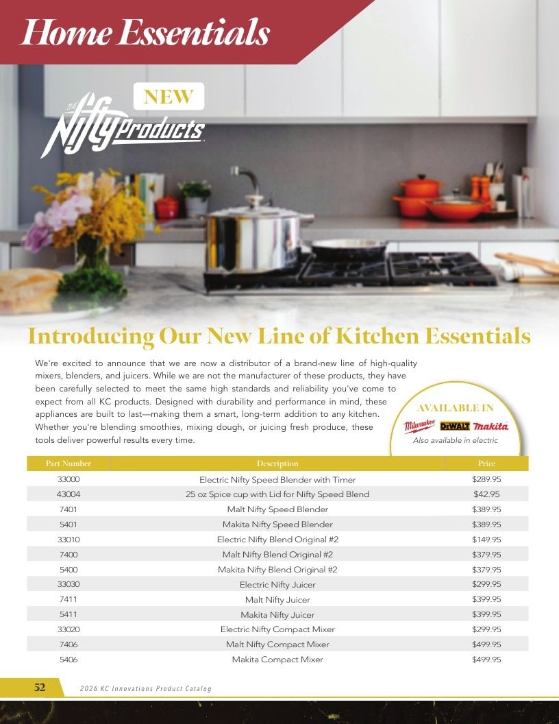 KC Innovations Appliance Parts Catalog Weekly Ad January 1 - December 31, 2026
