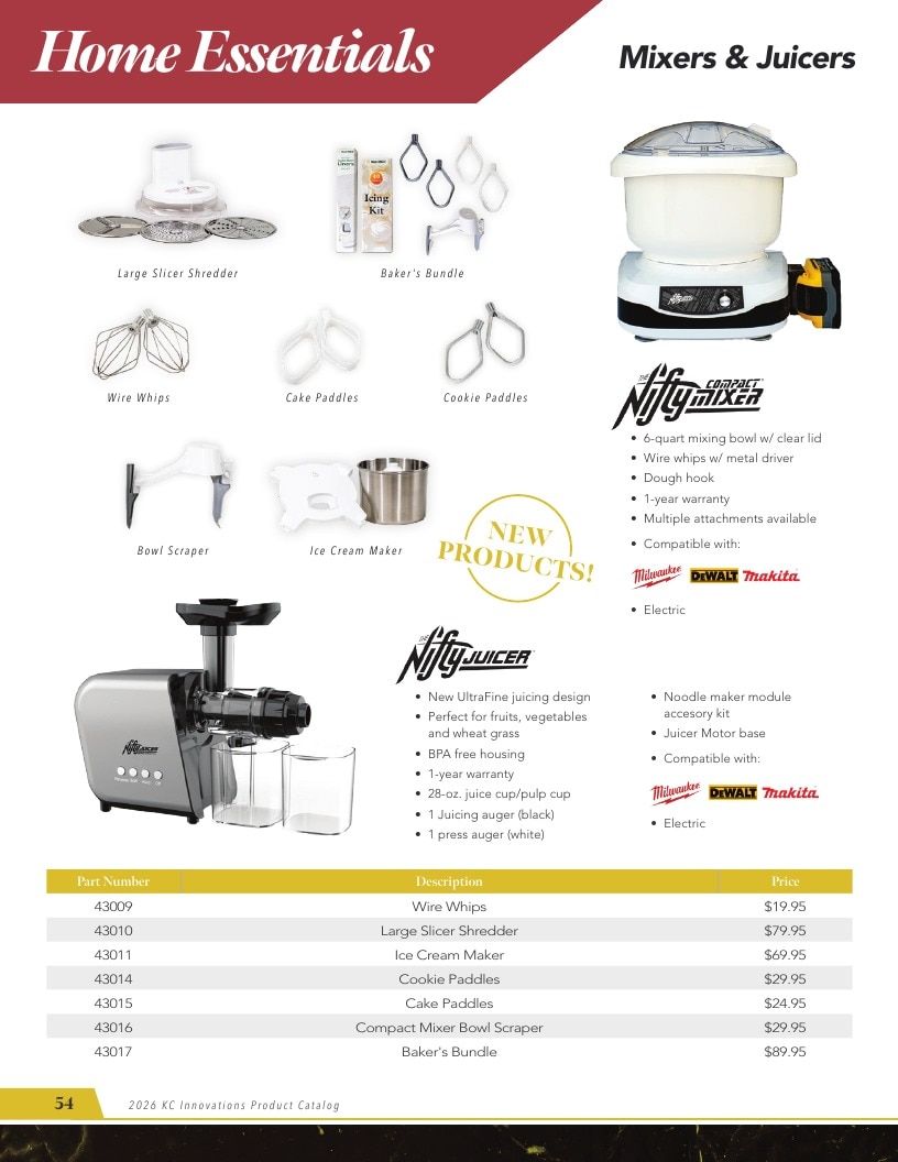 KC Innovations Appliance Parts Catalog Weekly Ad January 1 - December 31, 2026