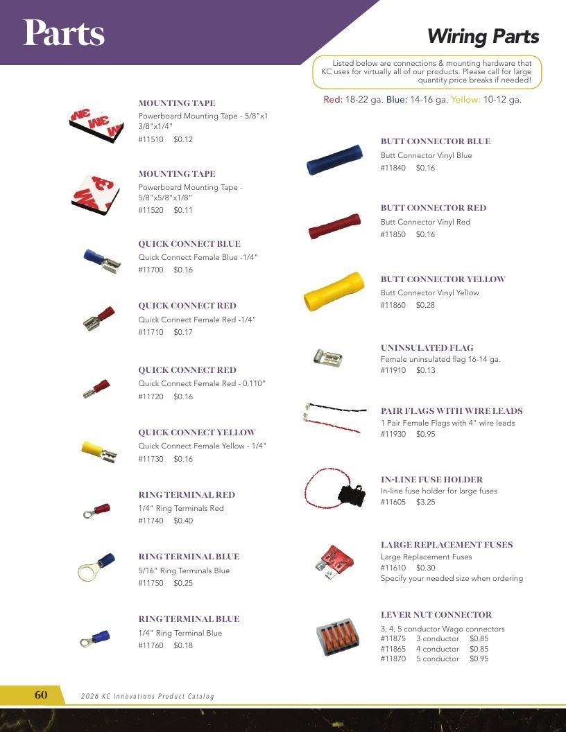 KC Innovations Appliance Parts Catalog Weekly Ad January 1 - December 31, 2026
