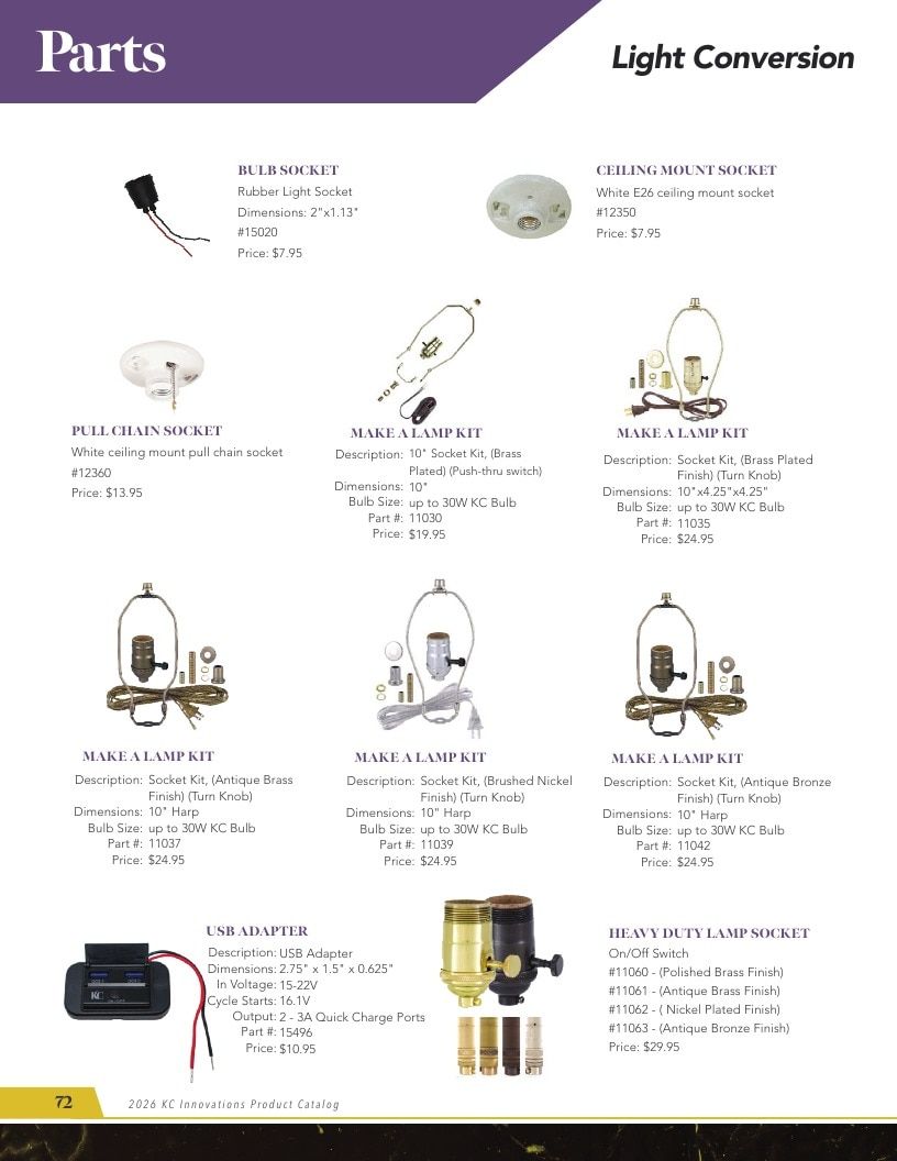KC Innovations Appliance Parts Catalog Weekly Ad January 1 - December 31, 2026