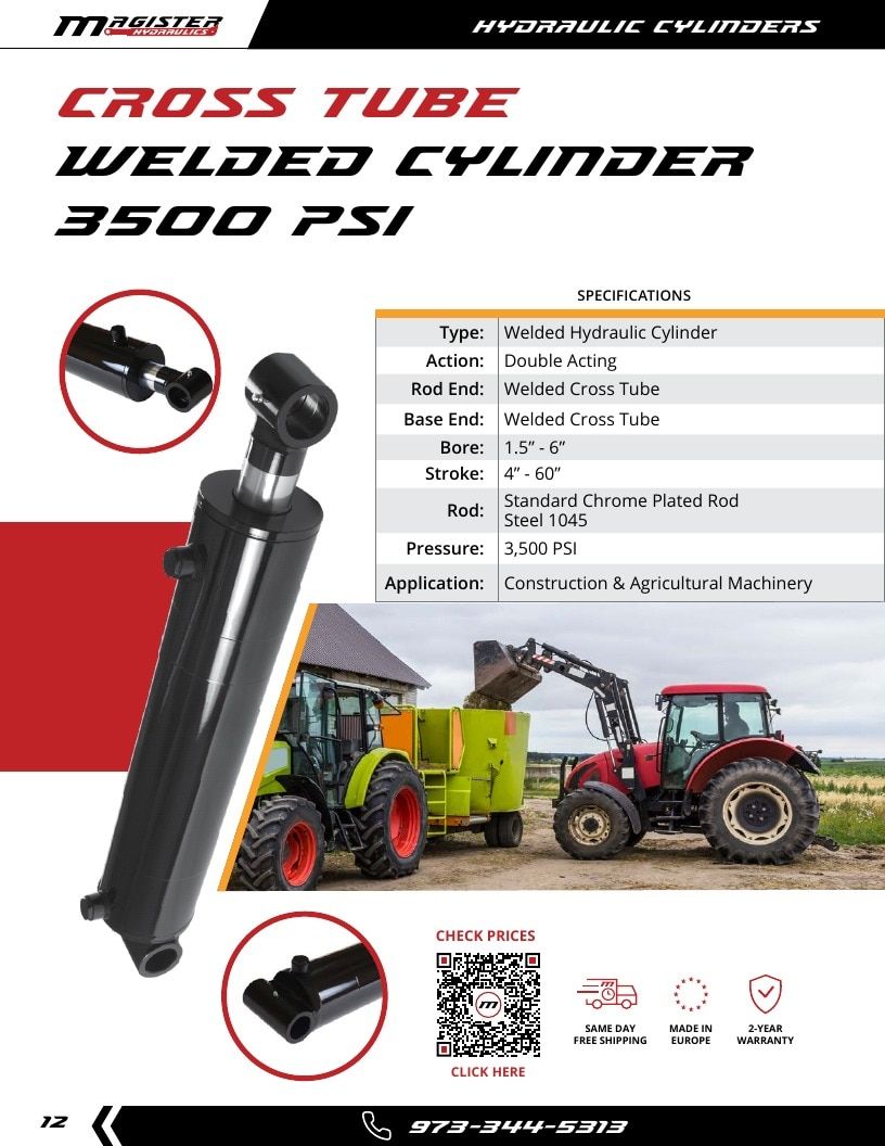 Magister Hydraulics Hydraulic Cylinders Catalog Weekly Ad January 1 - December 31, 2026