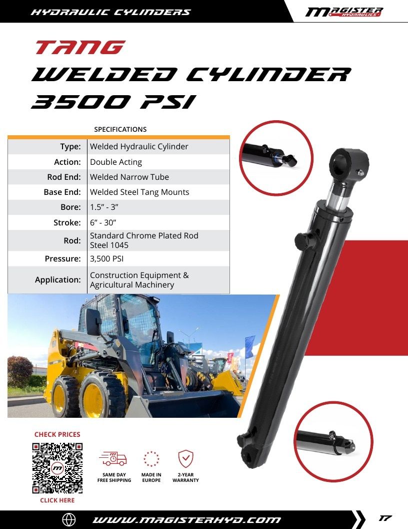 Magister Hydraulics Hydraulic Cylinders Catalog Weekly Ad January 1 - December 31, 2026