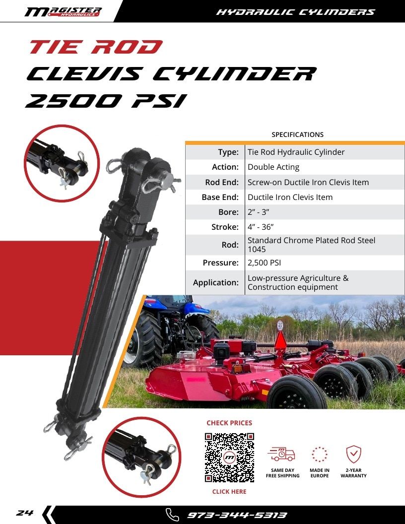 Magister Hydraulics Hydraulic Cylinders Catalog Weekly Ad January 1 - December 31, 2026