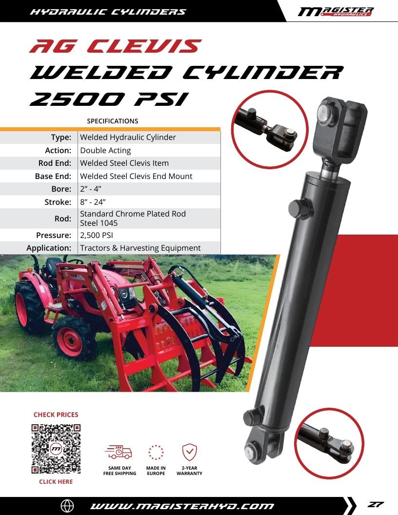 Magister Hydraulics Hydraulic Cylinders Catalog Weekly Ad January 1 - December 31, 2026