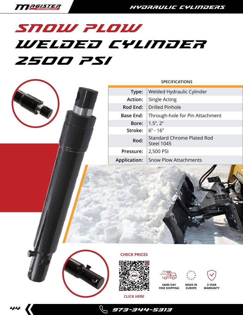 Magister Hydraulics Hydraulic Cylinders Catalog Weekly Ad January 1 - December 31, 2026