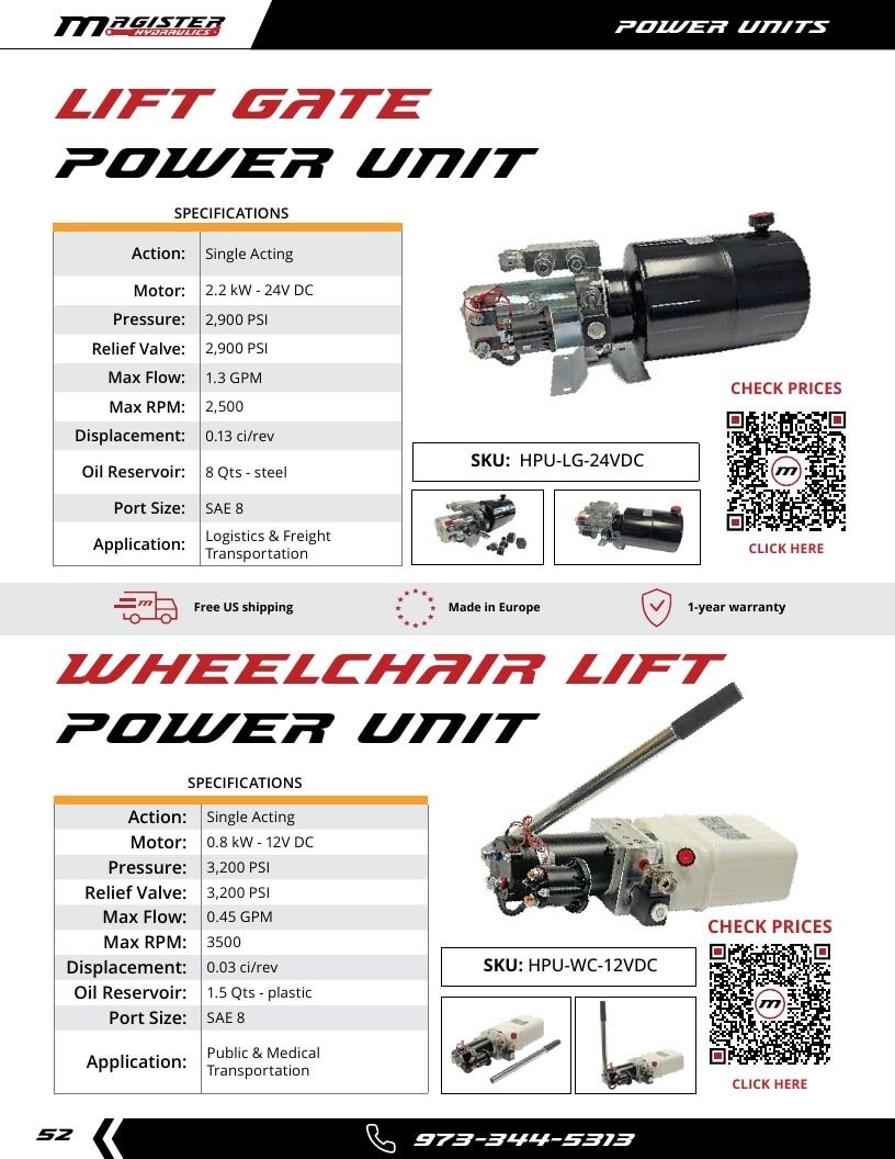 Magister Hydraulics Hydraulic Cylinders Catalog Weekly Ad January 1 - December 31, 2026
