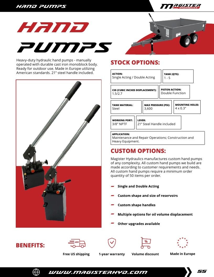 Magister Hydraulics Hydraulic Cylinders Catalog Weekly Ad January 1 - December 31, 2026