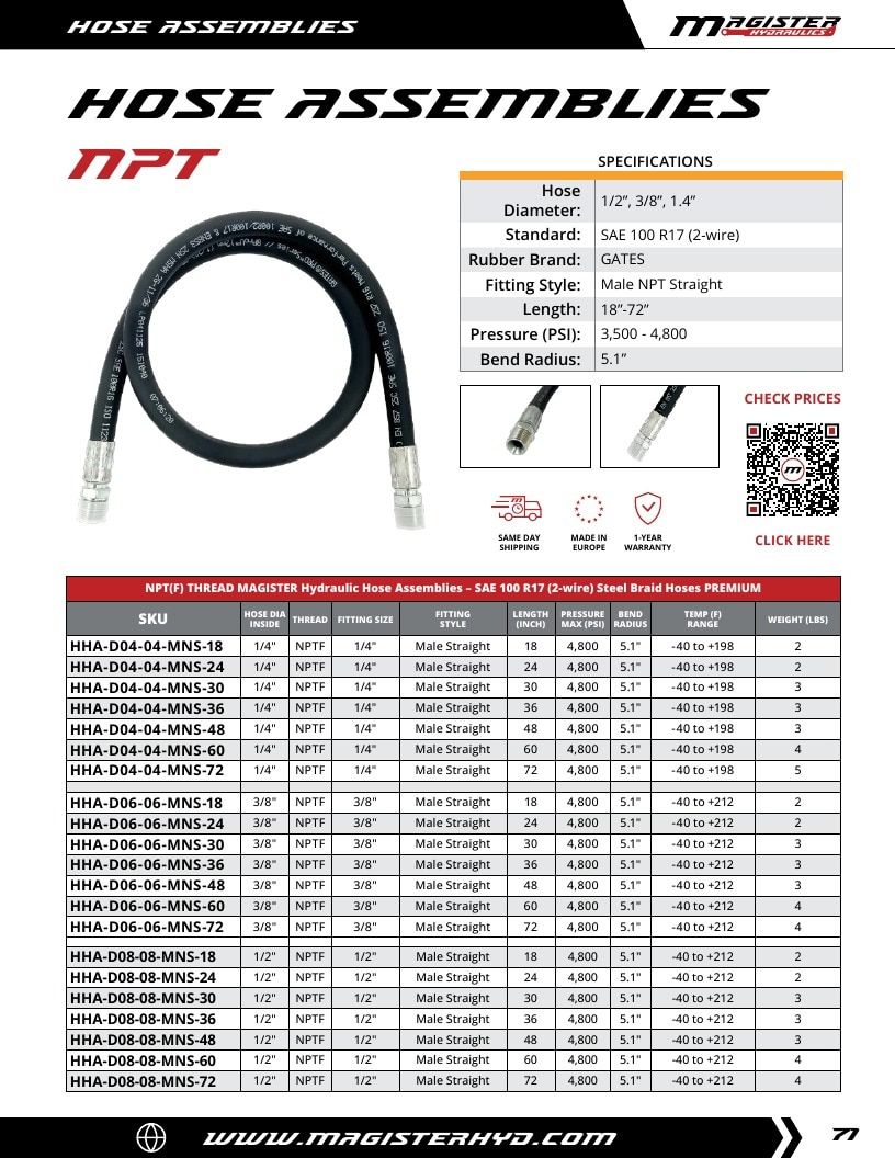 Magister Hydraulics Hydraulic Cylinders Catalog Weekly Ad January 1 - December 31, 2026