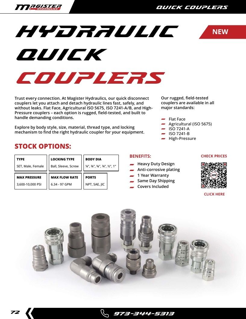Magister Hydraulics Hydraulic Cylinders Catalog Weekly Ad January 1 - December 31, 2026