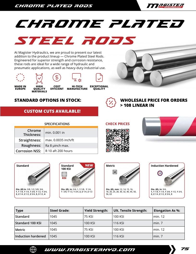 Magister Hydraulics Hydraulic Cylinders Catalog Weekly Ad January 1 - December 31, 2026