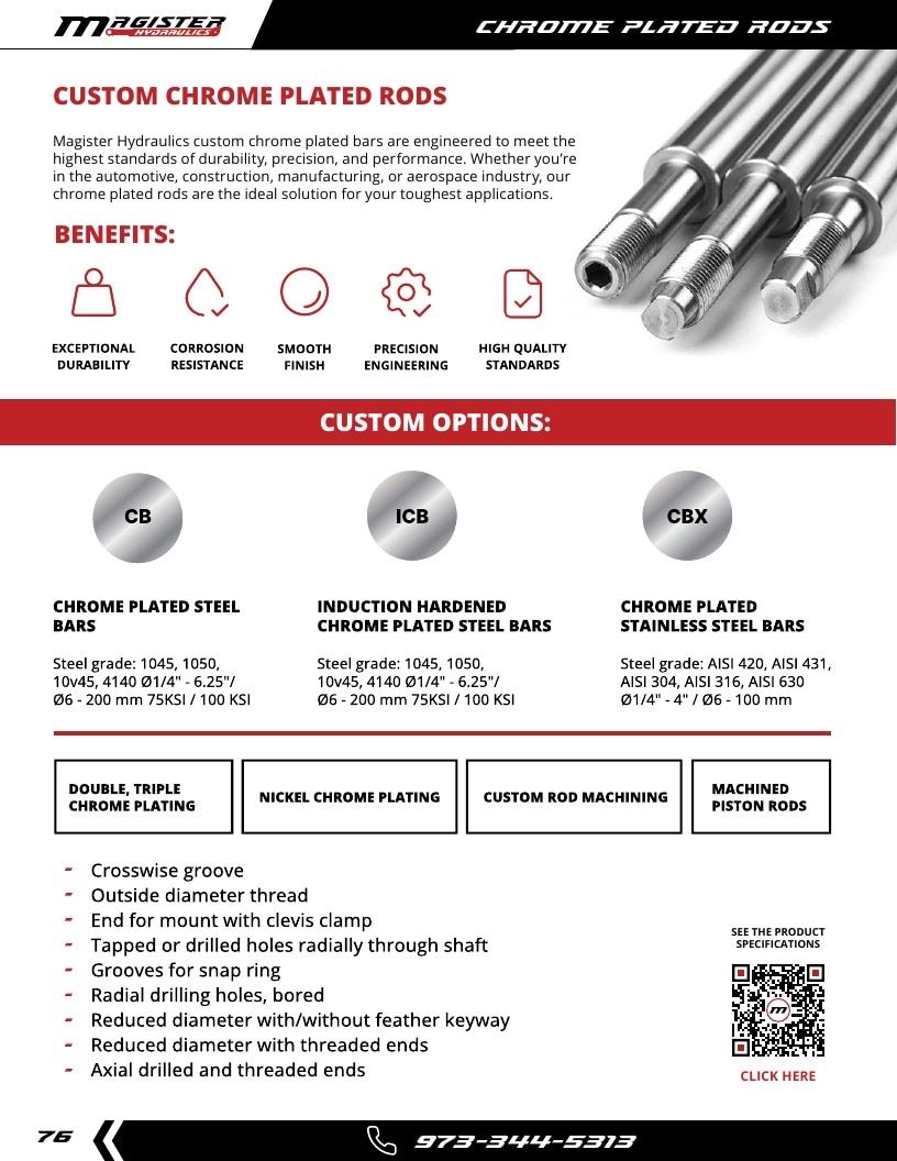 Magister Hydraulics Hydraulic Cylinders Catalog Weekly Ad January 1 - December 31, 2026