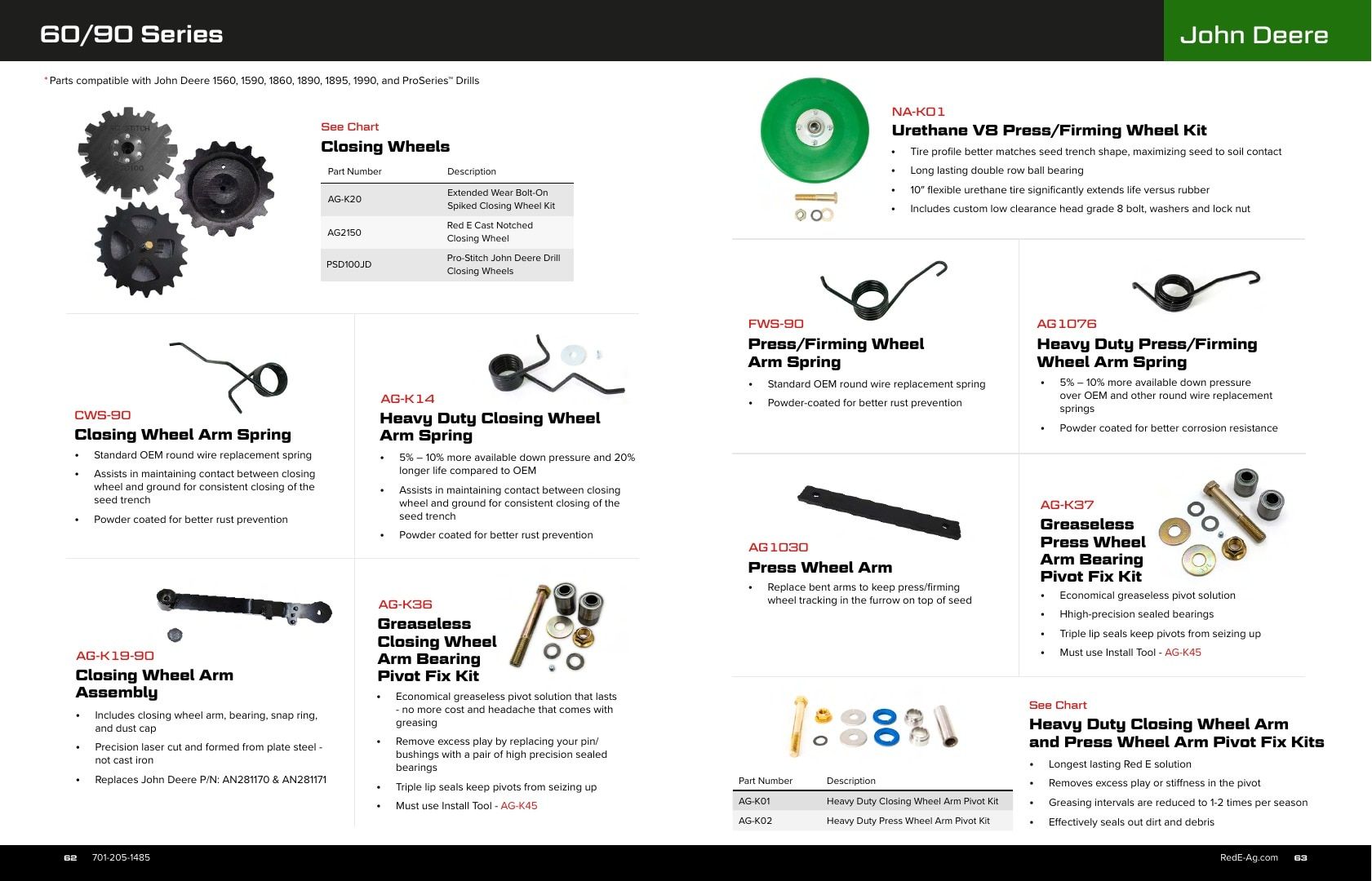 RedE-Ag Agricultural Parts Catalog Weekly Ad January 1 - December 31, 2026