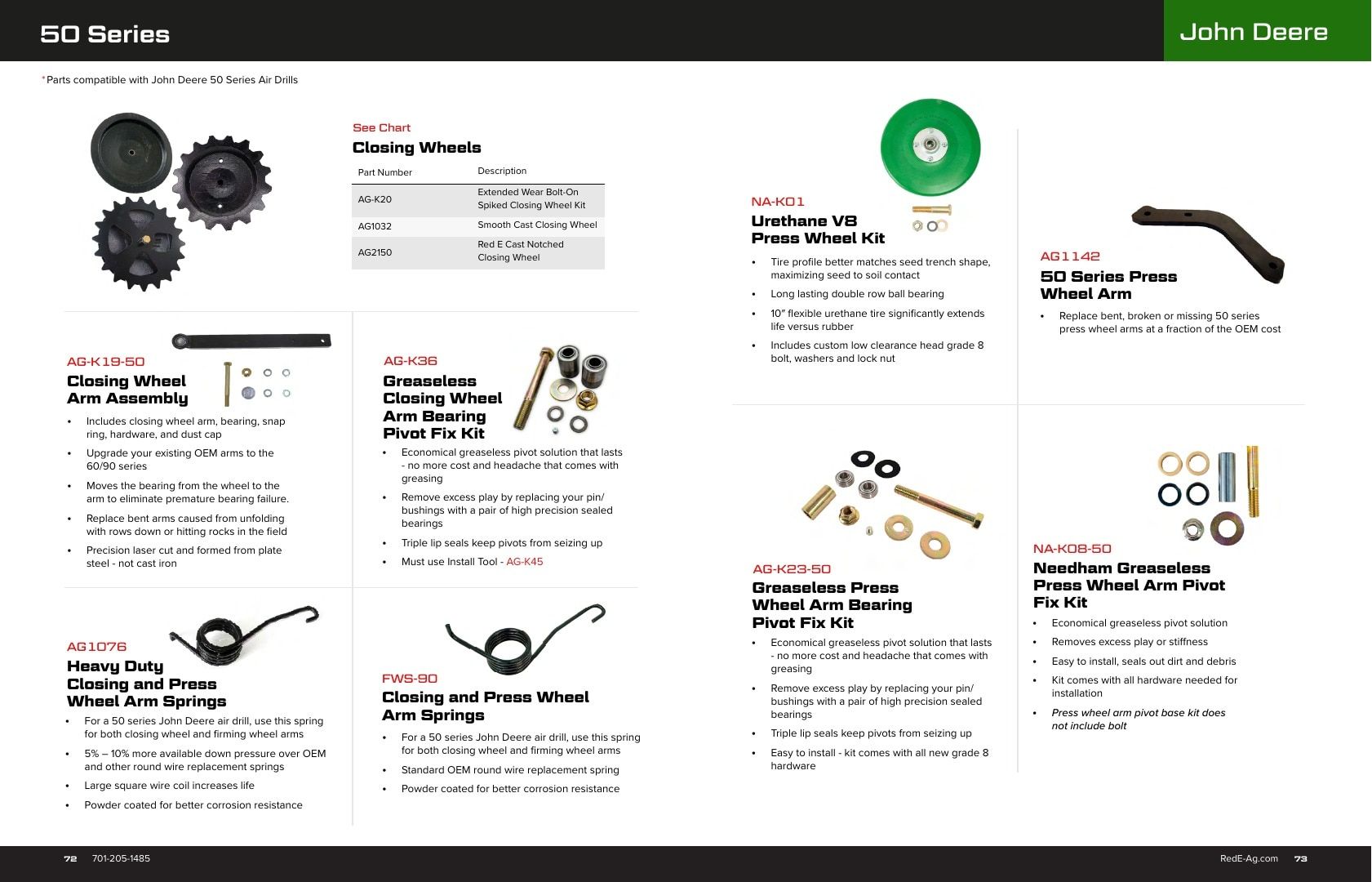 RedE-Ag Agricultural Parts Catalog Weekly Ad January 1 - December 31, 2026