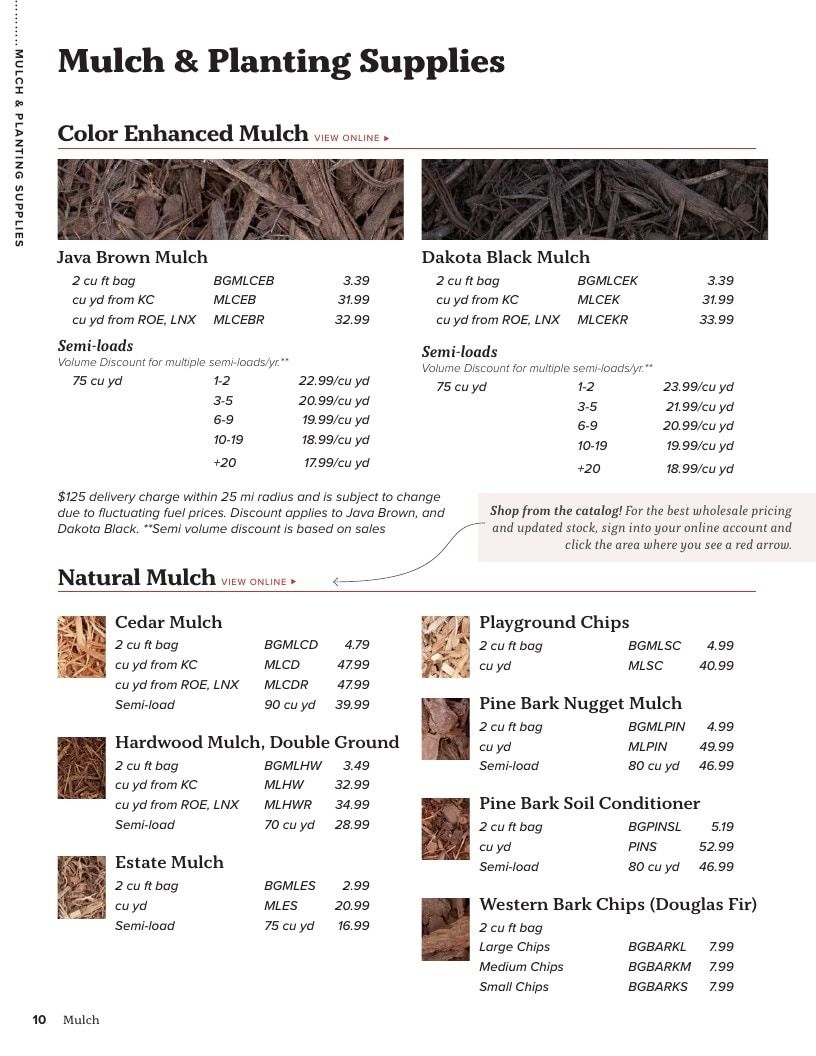 Suburban Lawn & Garden Green Industry Catalog Weekly Ad January 1 - December 31, 2026