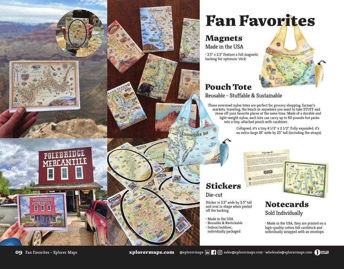 Xplorer Maps Maps and Gifts Catalog Weekly Ad January 1 - December 31, 2026