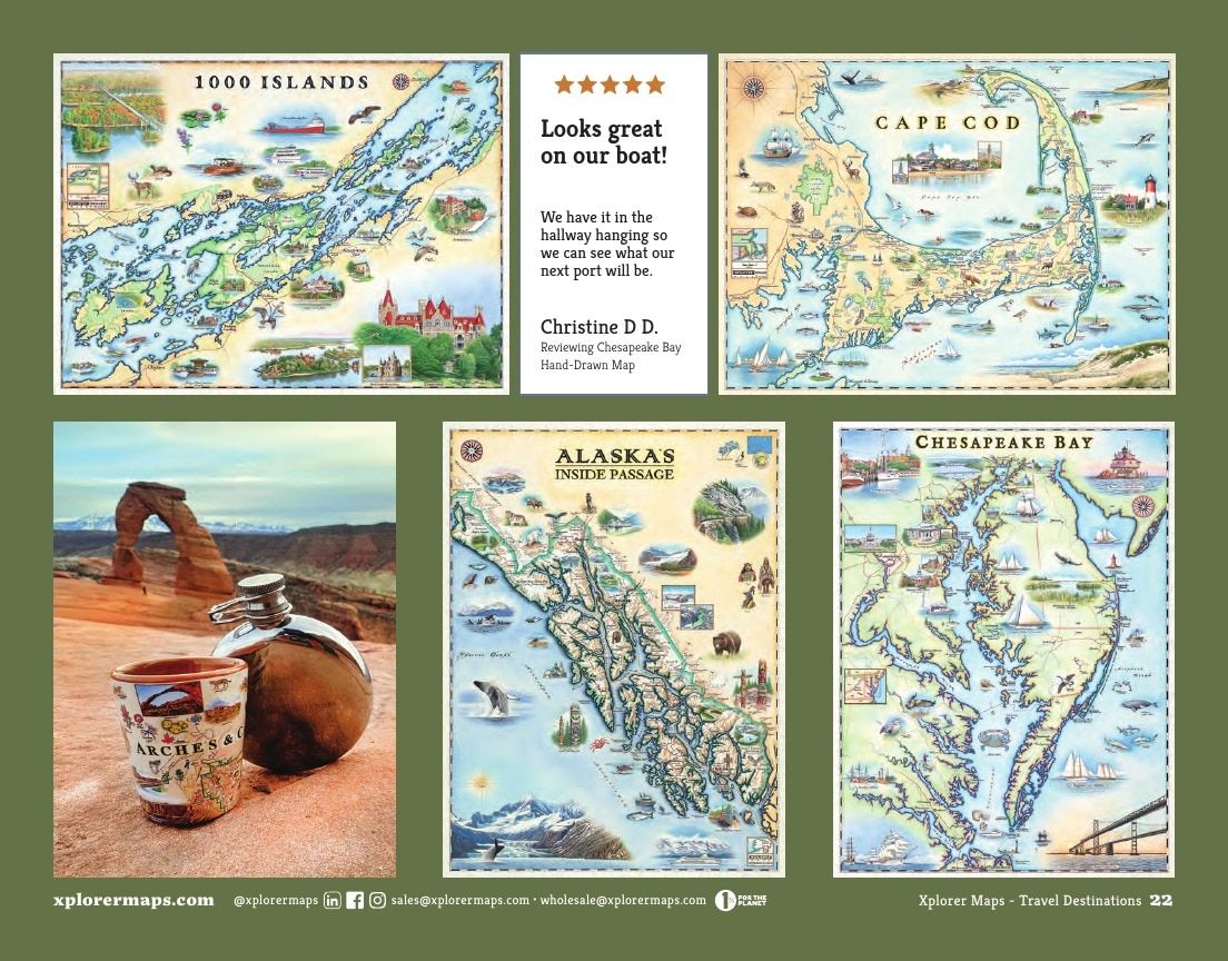 Xplorer Maps Maps and Gifts Catalog Weekly Ad January 1 - December 31, 2026