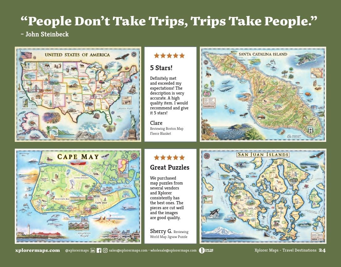 Xplorer Maps Maps and Gifts Catalog Weekly Ad January 1 - December 31, 2026